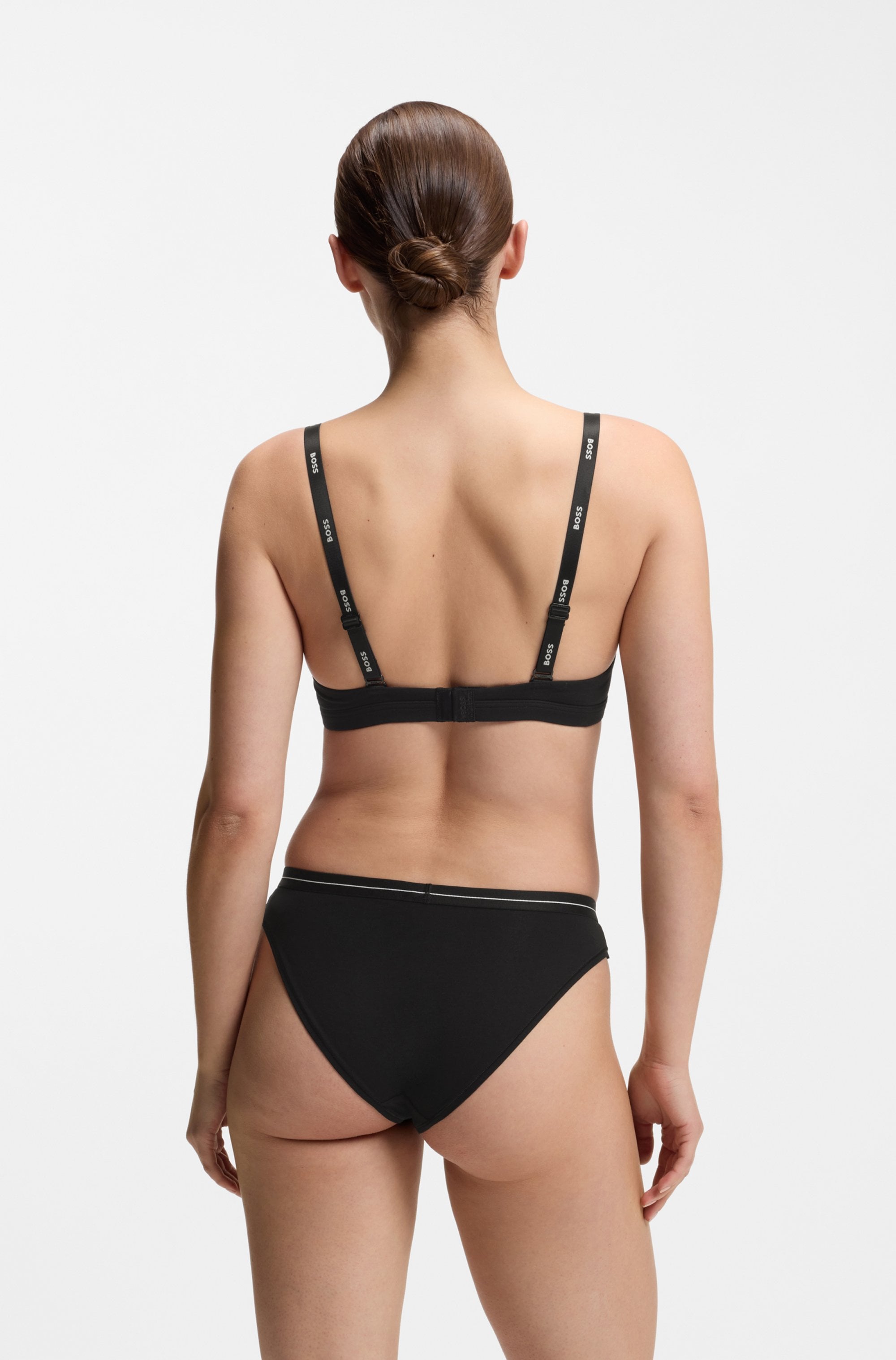 BOSS Triangel-BH »TRIANGLE PADDED CI« mit BOSS Schriftzug auf den Trägern