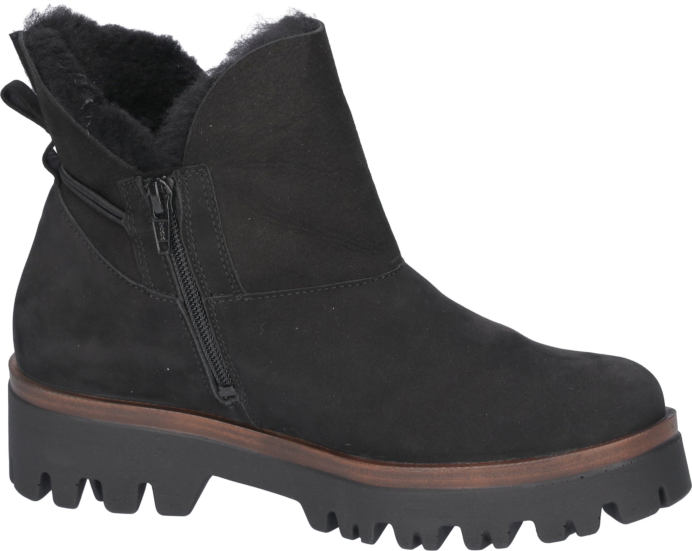 Waldläufer Winterboots »H-LONDON«, Stiefelette, Profilsohle, in Bequemweite G (= weit)