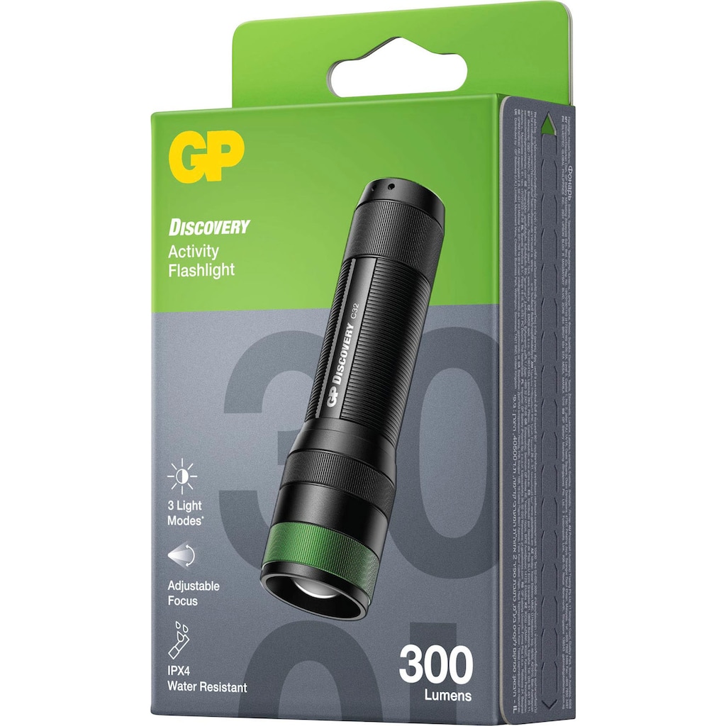 GP Batteries Taschenlampe »Discovery C32«