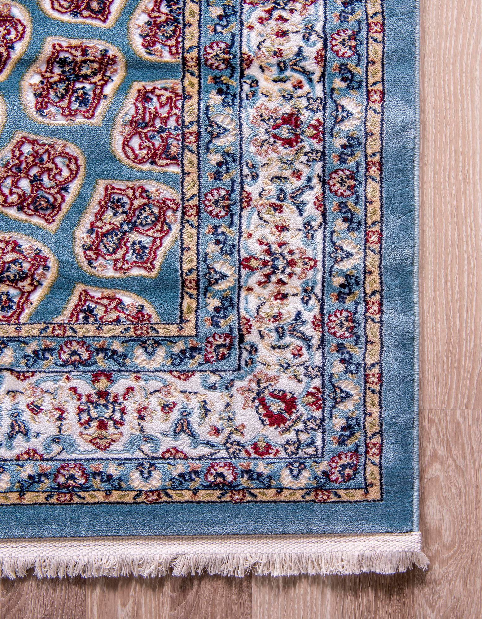Myflair Möbel & Accessoires Teppich »Almas Lagerräumung«, rechteckig, 8 mm Höhe, Kurzflor, gewebt, Orient-Optik, mit Fransen