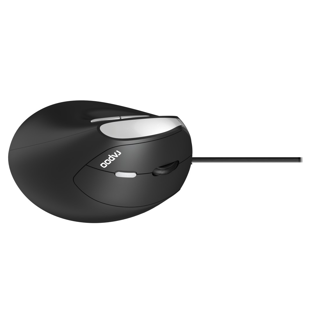 Rapoo ergonomische Maus »EV200 Kabelgebunden, Schwarz«, kabelgebunden