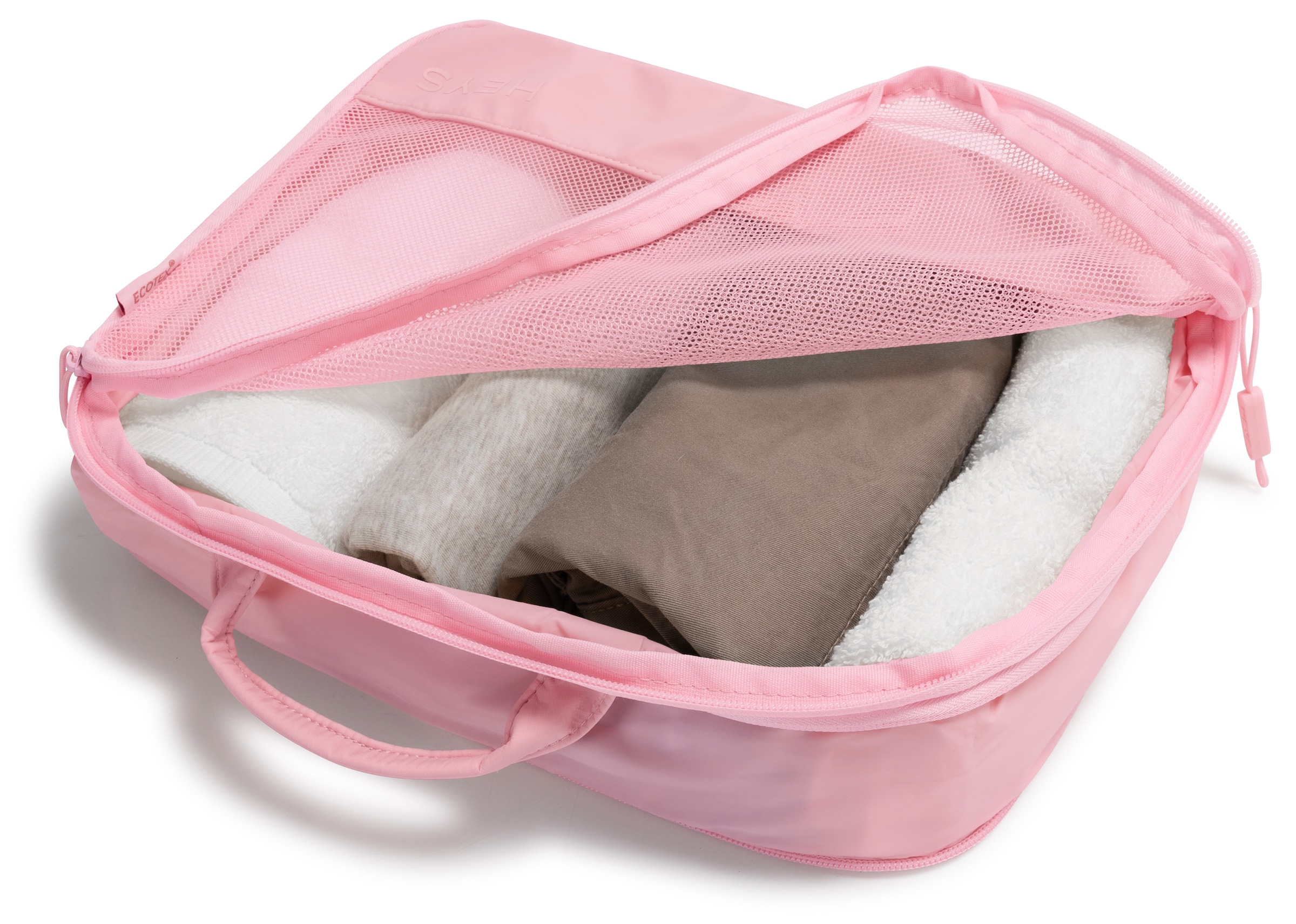 Heys Kofferorganizer »Ecotex Compression Packing Cube« komprimierbare Packwürfel, Packtaschen, Organizer für Koffer