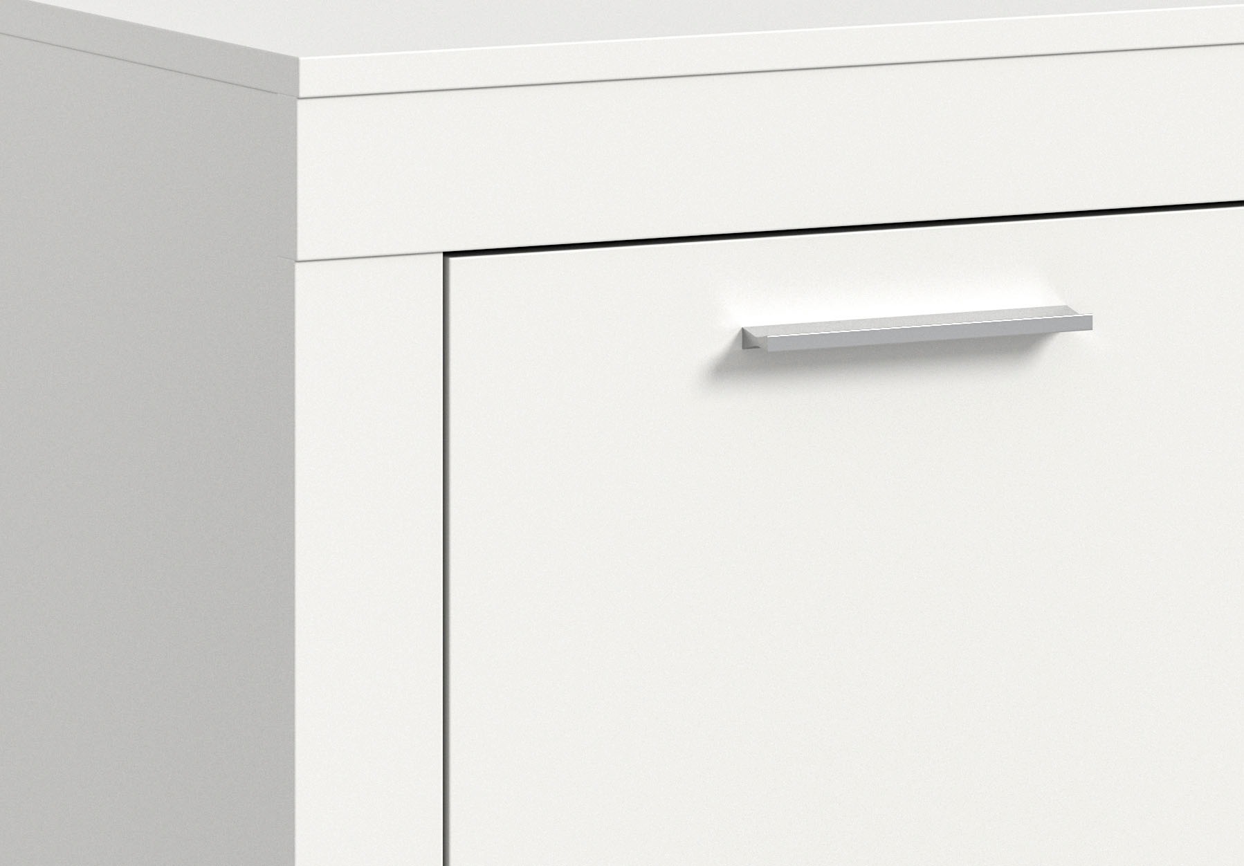 INOSIGN Highboard »Aosta, Höhe 88 cm, in verschiedenen Farbausführungen«, mit 2 Türen und 3 Fächern, Wohnzimmer, Kommode, Schrank
