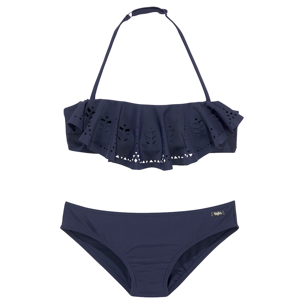 Buffalo Bandeau-Bikini, mit modischem Volant