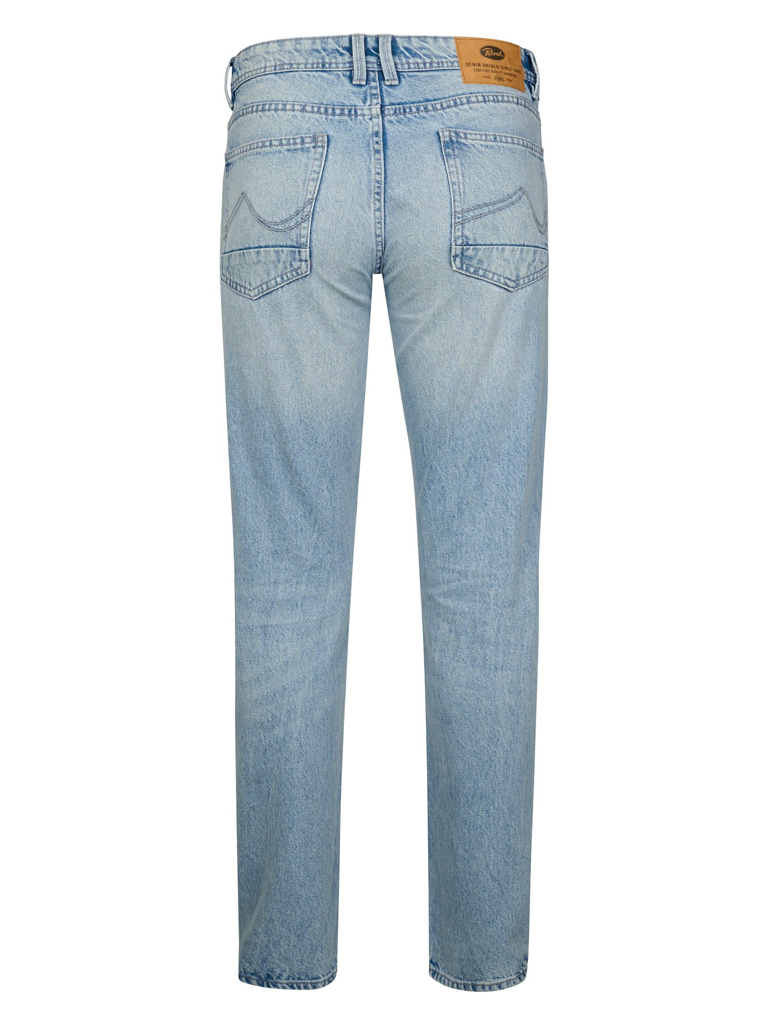 Petrol Industries Straight-Jeans mit optisch 2teiliger Gesäßtasche