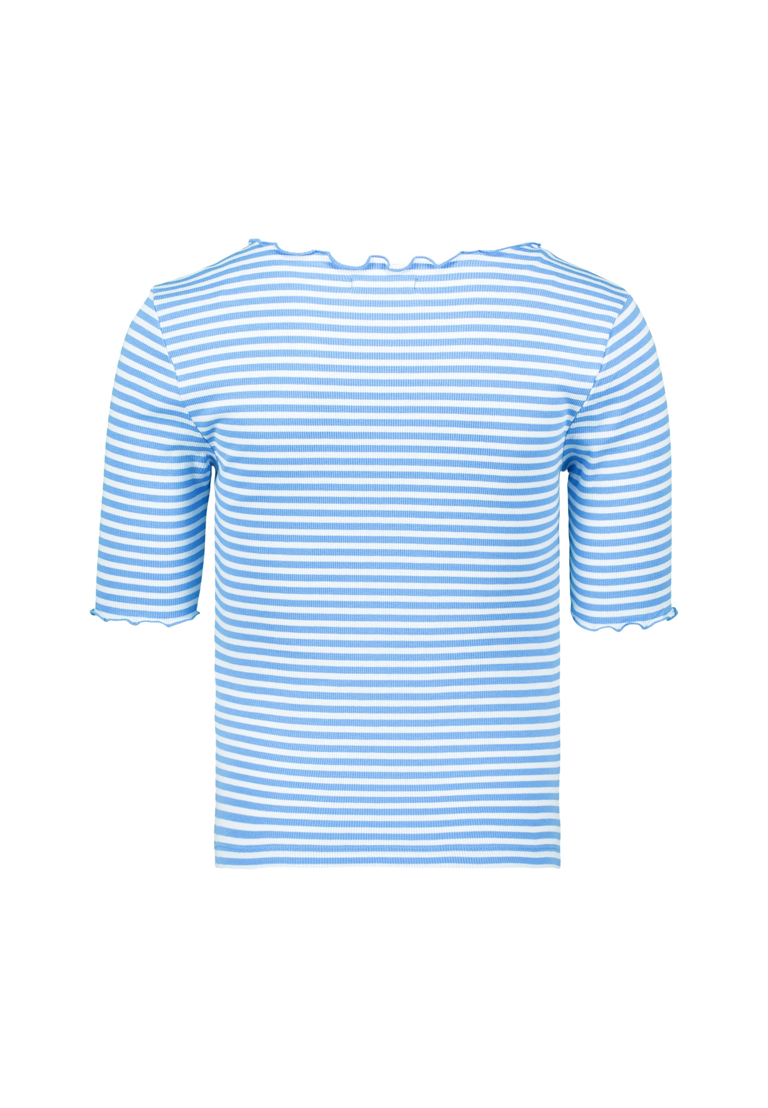Zero T-Shirt »Streifenshirt mit Ringelsaum«