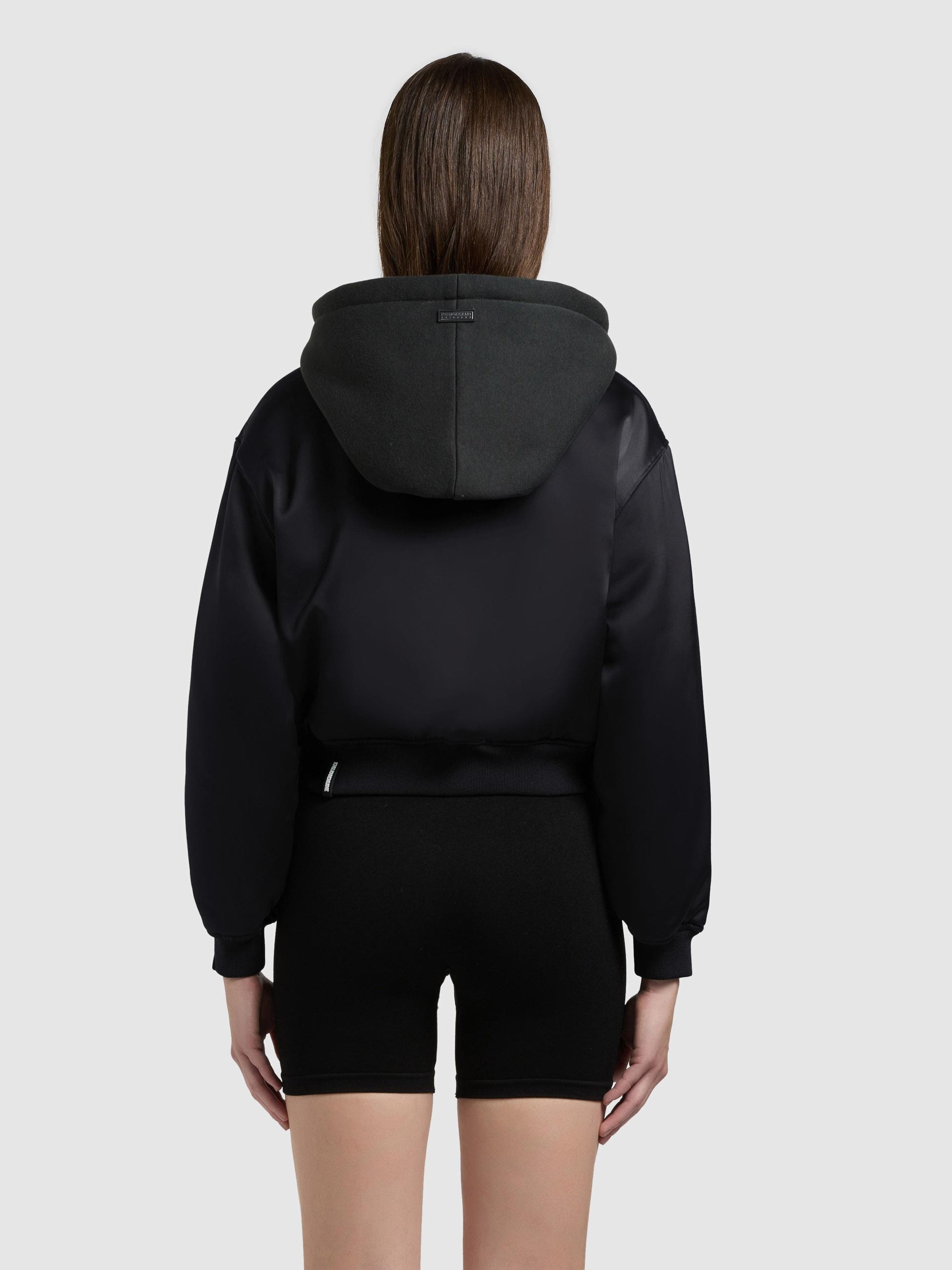 khujo Collegejacke »Collegejacke Chani« mit Kapuze Kurze Damen Bomberjacke mit Kapuze