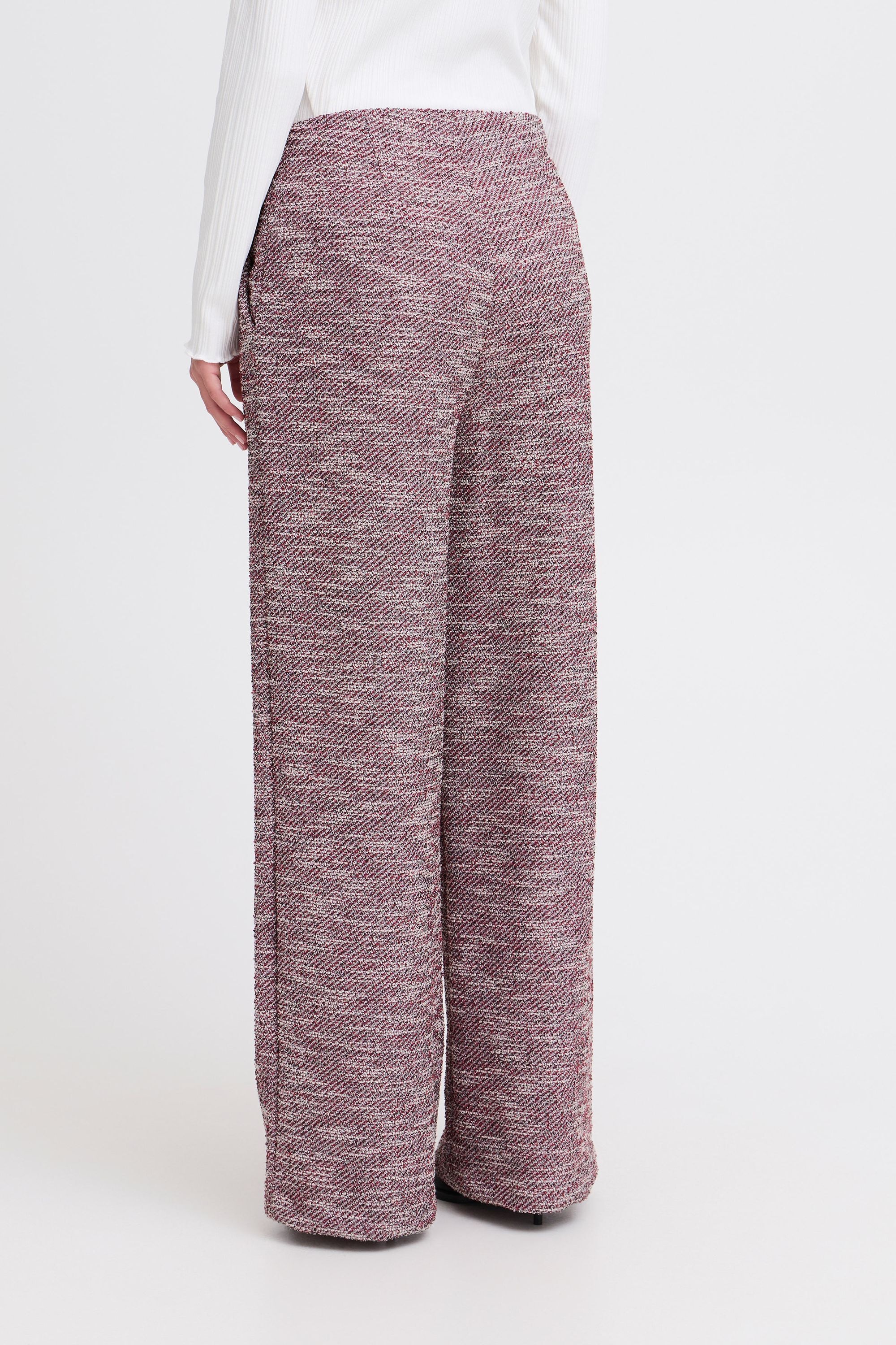 Ichi Stoffhose »Stoffhose IHKATE CHECLÉ WIDE PA«