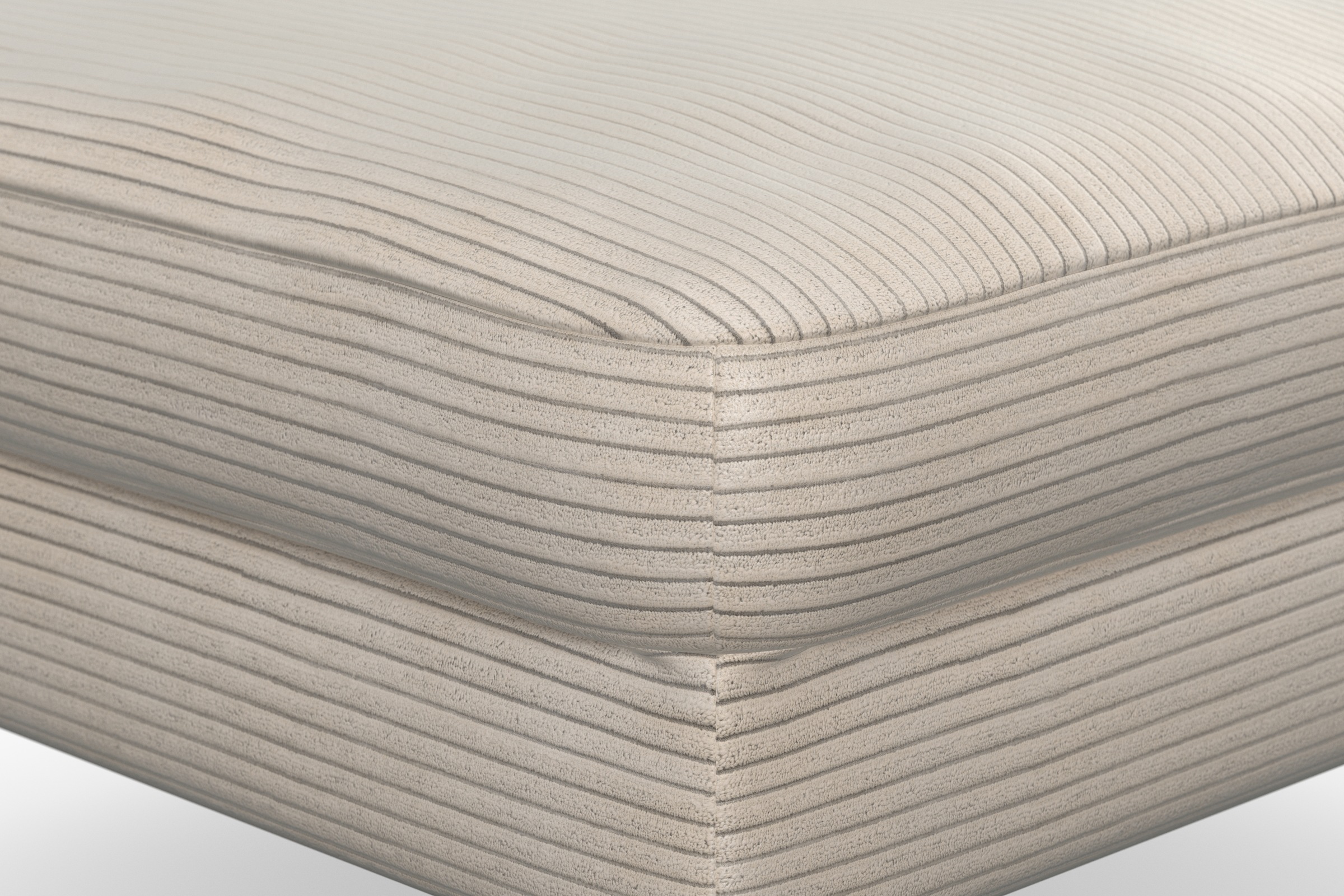 sit&more Polsterhocker »Cabana«, mit stylischen Metallfüßen