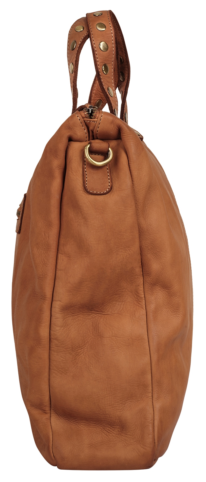 Samantha Look Umhängetasche echt Leder, Made in Italy