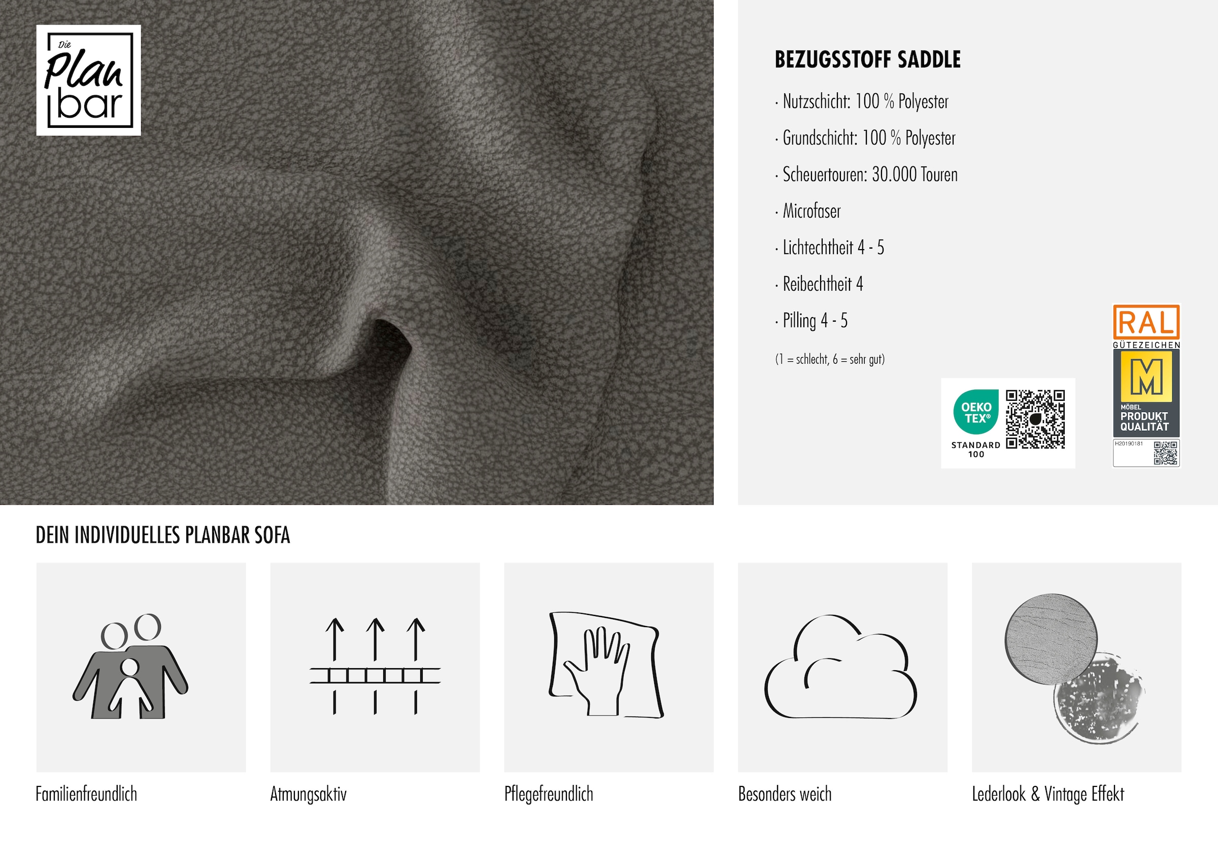 Die PlanBar Ecksofa »MP-IN18012 L-Form mit Federkern-Polsterung« wahlweise mit Funktion