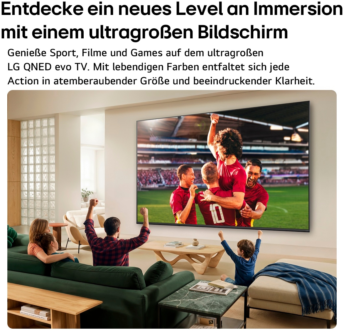 LG QNED-Fernseher »85QNED8MB6A« 215 cm/85 ″ Smart-TV