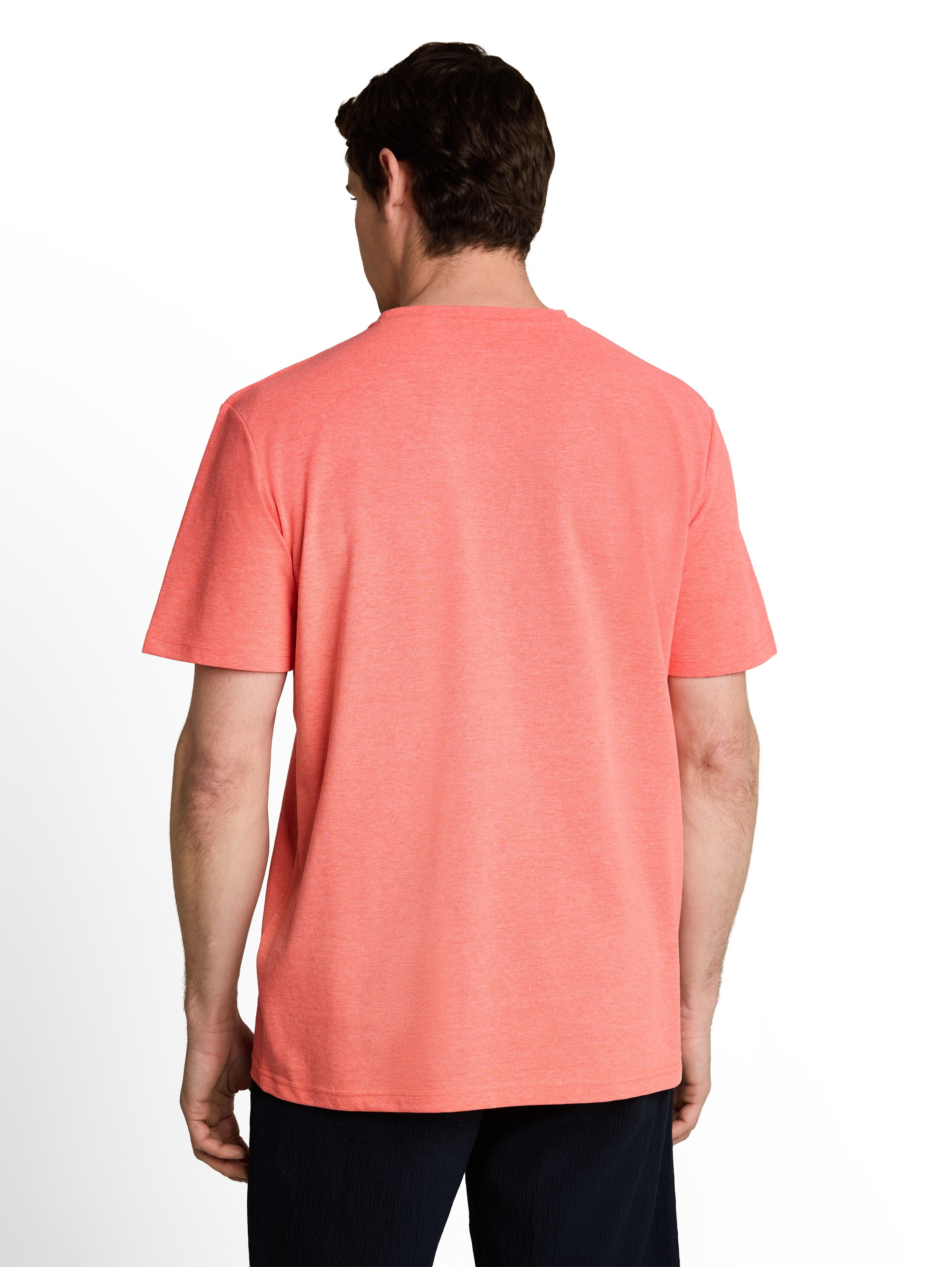 TOM TAILOR Kurzarmshirt Sommershirt mit kleinem Logo-Print
