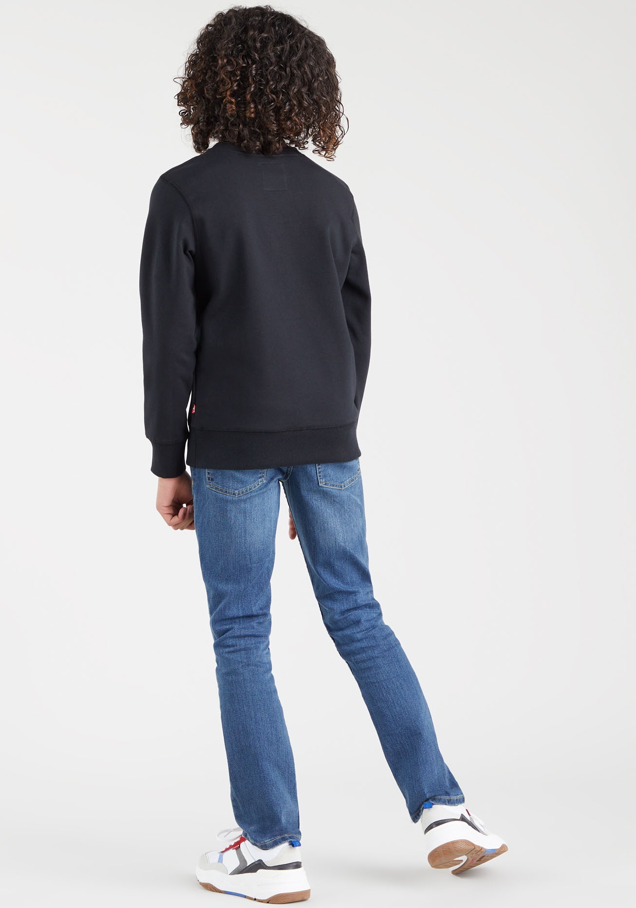 Levi's® Kids Sweatshirt »LVB LVB FRENCH TERRY BATWING«, mit großem Logo