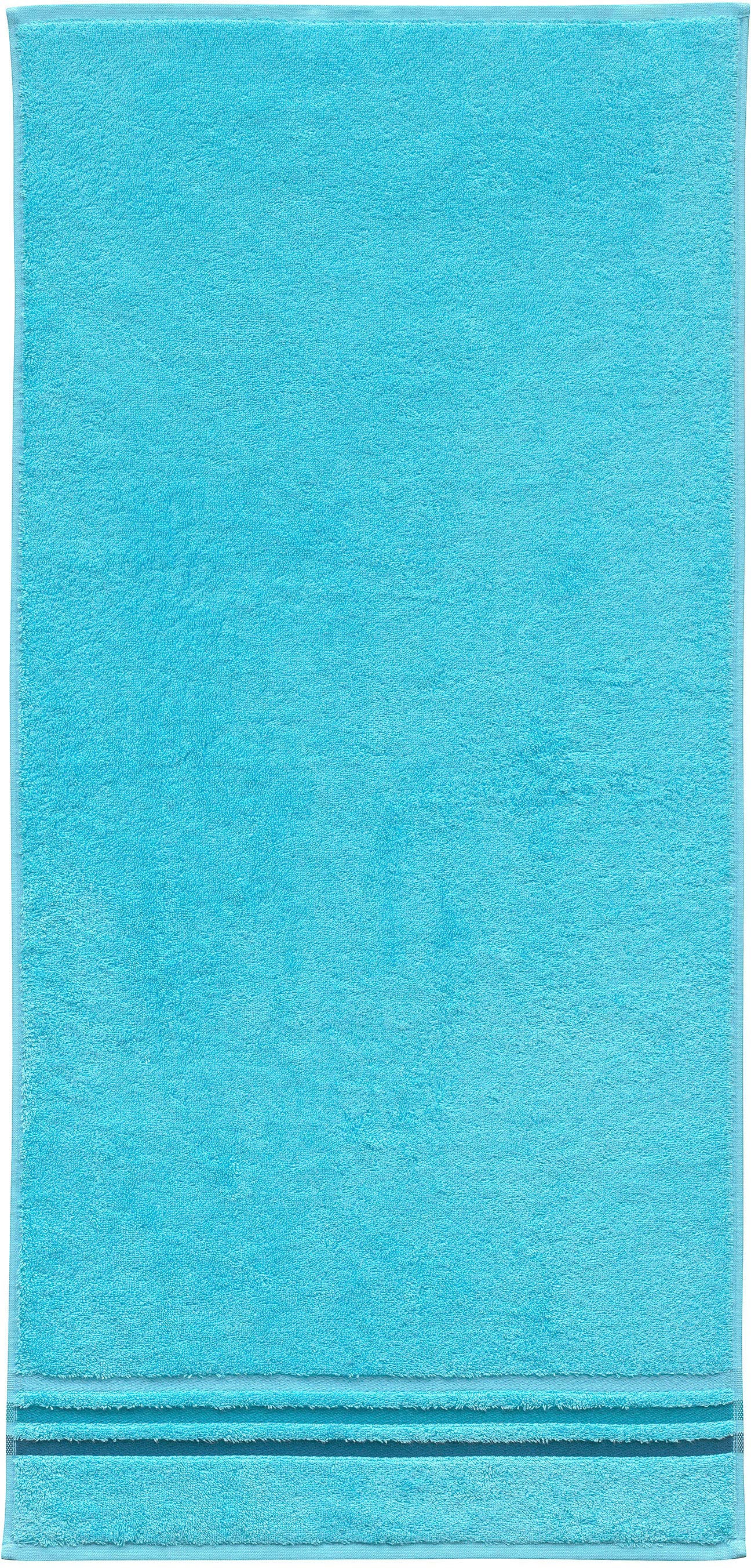 Schiesser Badetücher »Skyline Color«, (2 St.), mit eleganter Streifenbordüre, MADE IN GREEN by OEKO-TEX®-zertifiziert