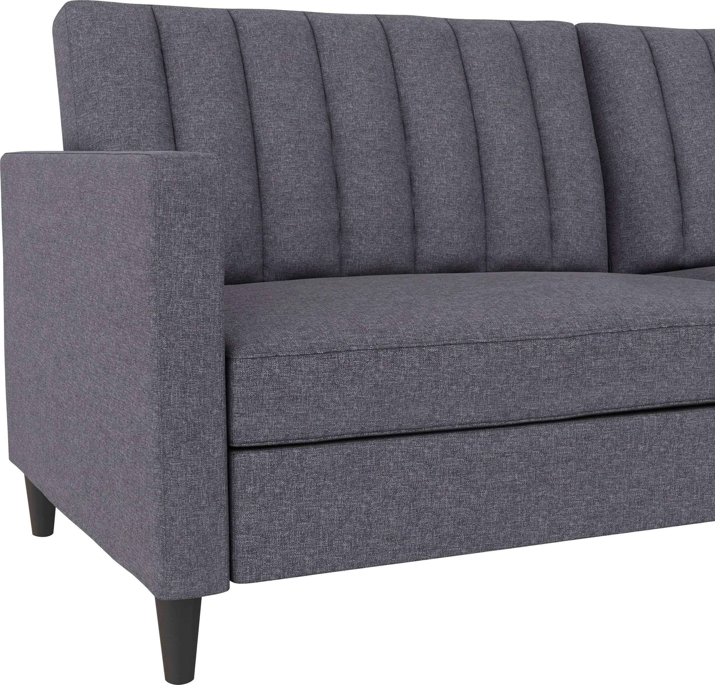 Dorel Home 3-Sitzer »Celine«, Rückenlehne 2-teilig und 3-fach verstellbar, Sitzhöhe 43 cm