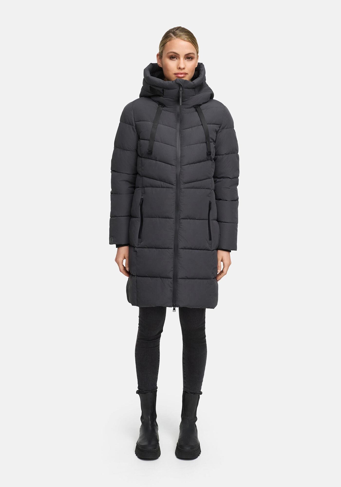 Marikoo Winterjacke »Marikoo Natsukoo Damen Winter Steppjacke lang B978«