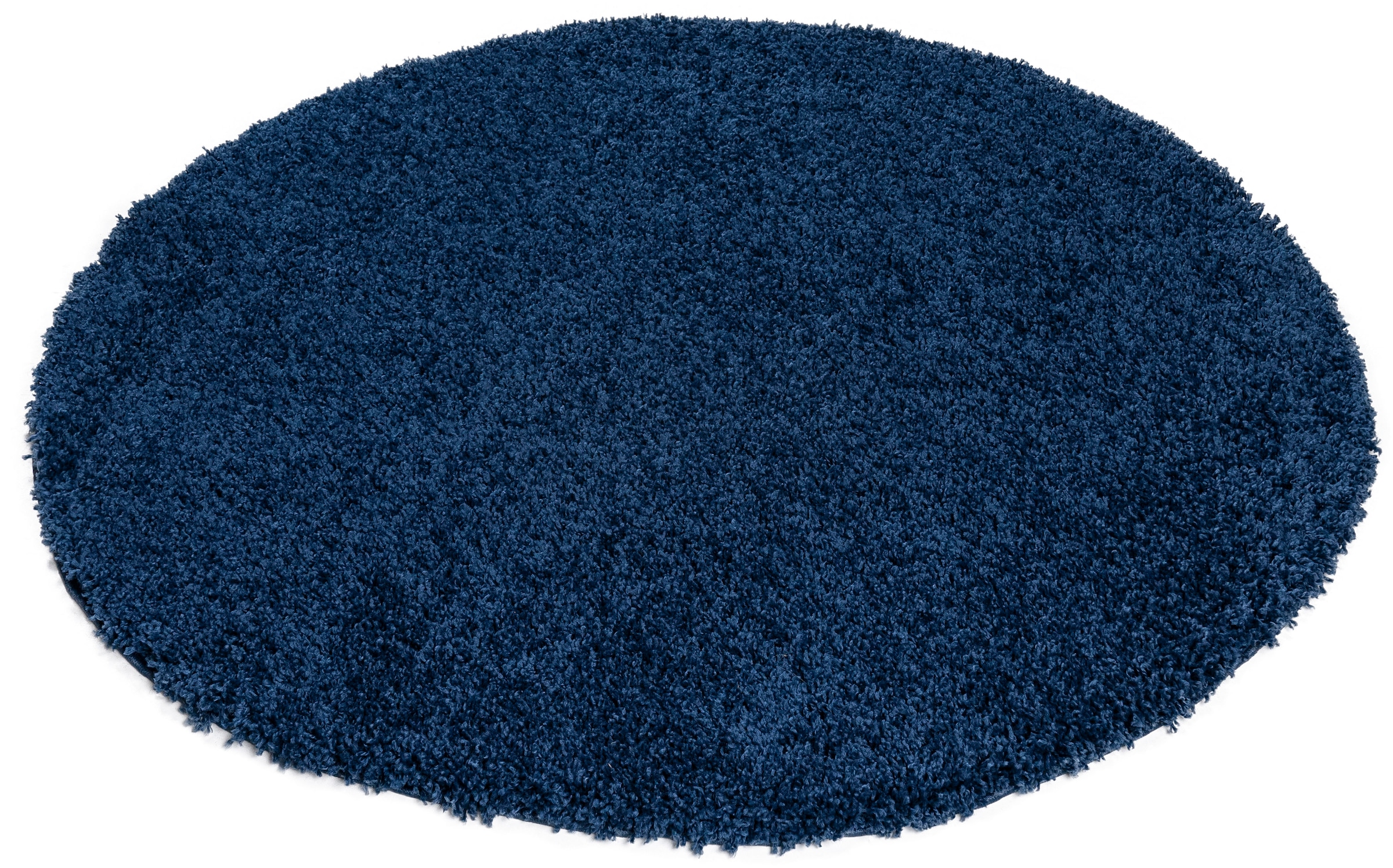 OTTO home Teppich »Shaggy 30« rund 30 mm Höhe Teppich in Uni-Farben, besonders weich und kuschelig, Wohnzimmer