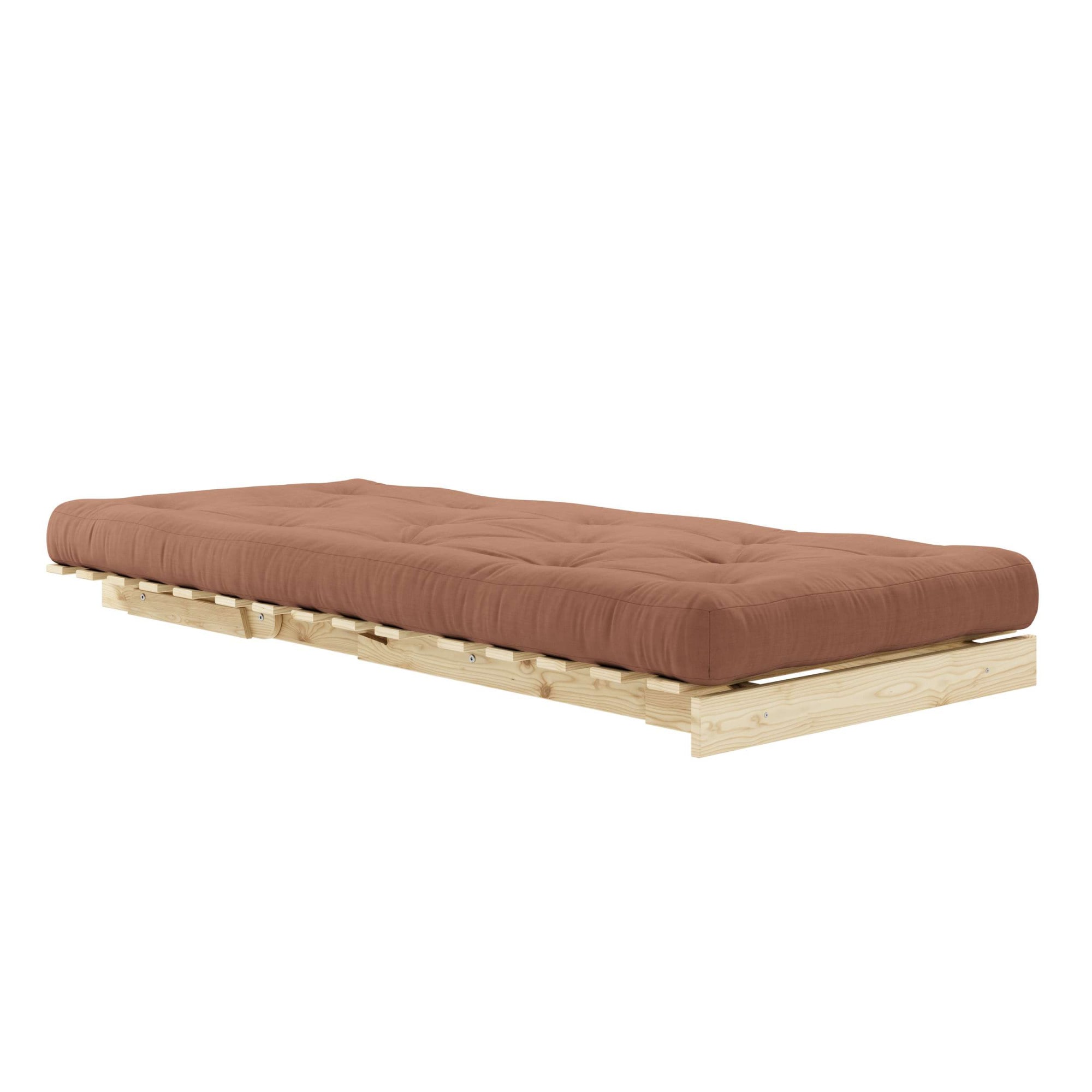 Karup Design Daybett »Roots Sofa Bed, Schlafsofa, Daybett, Bettfunktion, FSC®-Massivholz« Erhältlich in Breite 90 cm, 140 cm oder 160 cm,  Inkl. Futonmatratze. Mehrere Größen & Farben, Made in Europe