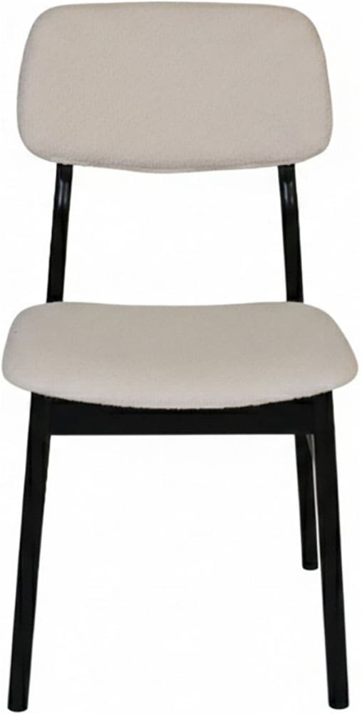 Jahnke Esszimmerstuhl »JOY SIT DUO« (Set) Esszimmerstuhl (2er Set), Massivholz, Boucle-Stoff,bis 110kg belastbar