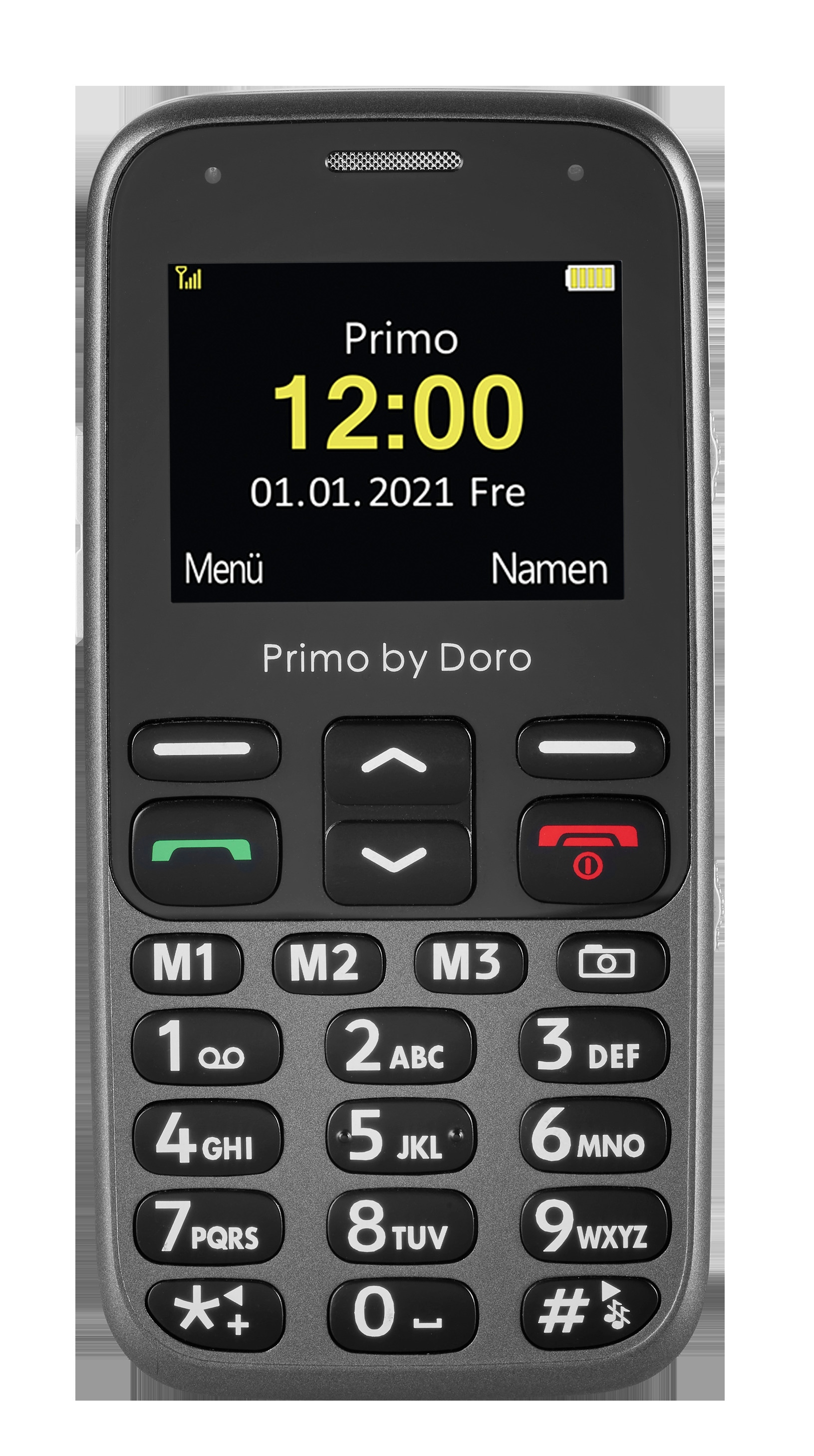 Primo Handy »PRIMO 218«, grau, 5,08 cm/2,0 Zoll