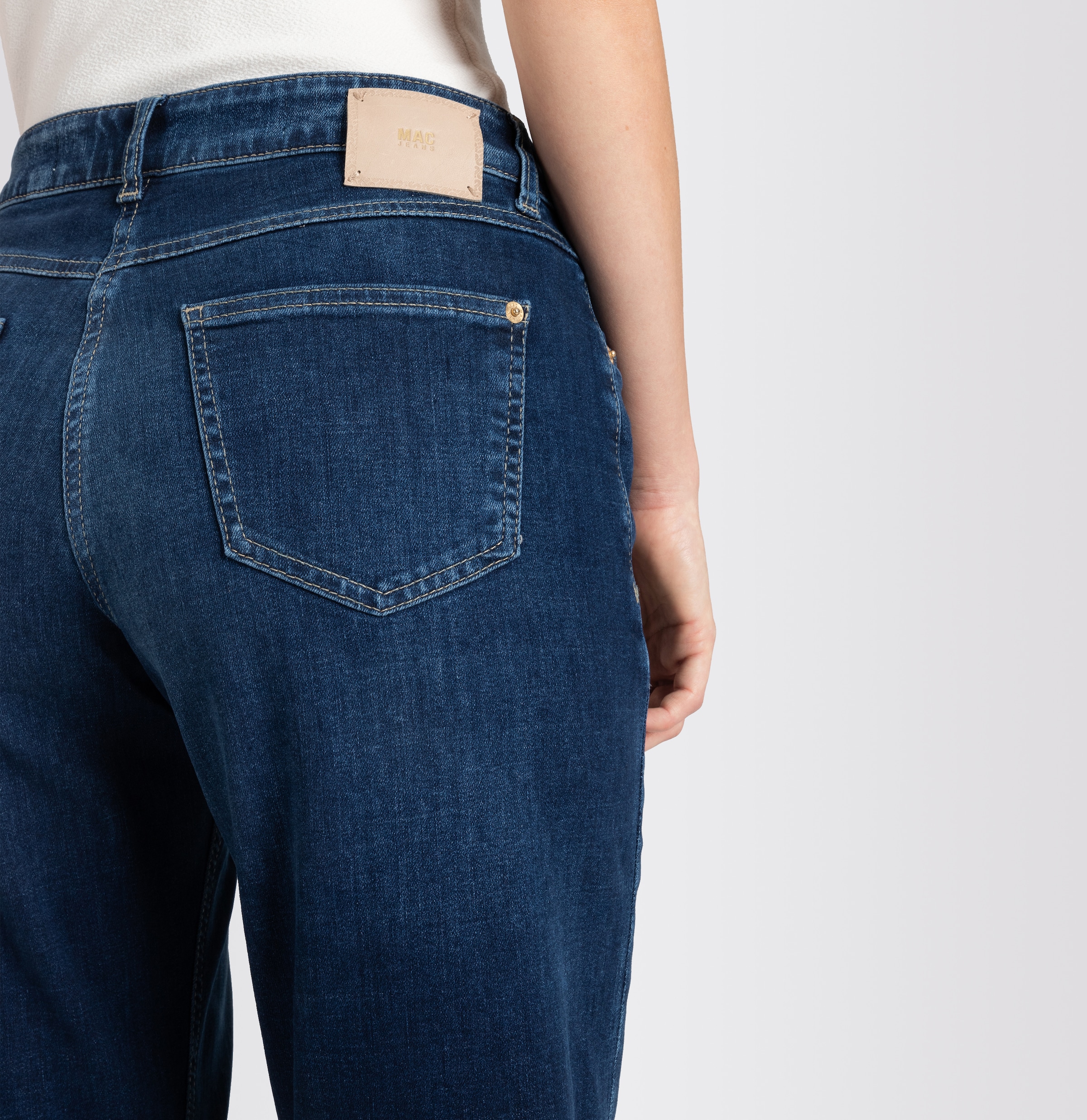 MAC 5-Pocket-Jeans »STRAIGHT«, mit Stretch