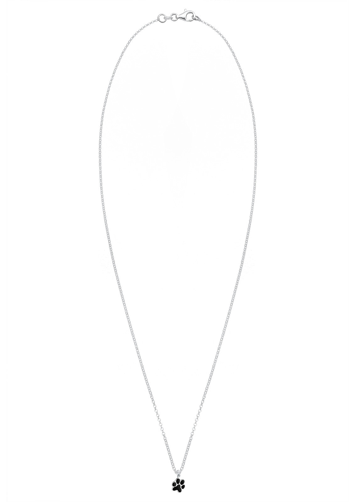 Elli Kette mit Anhänger »Halskette Pfote 925 Sterling Silber«