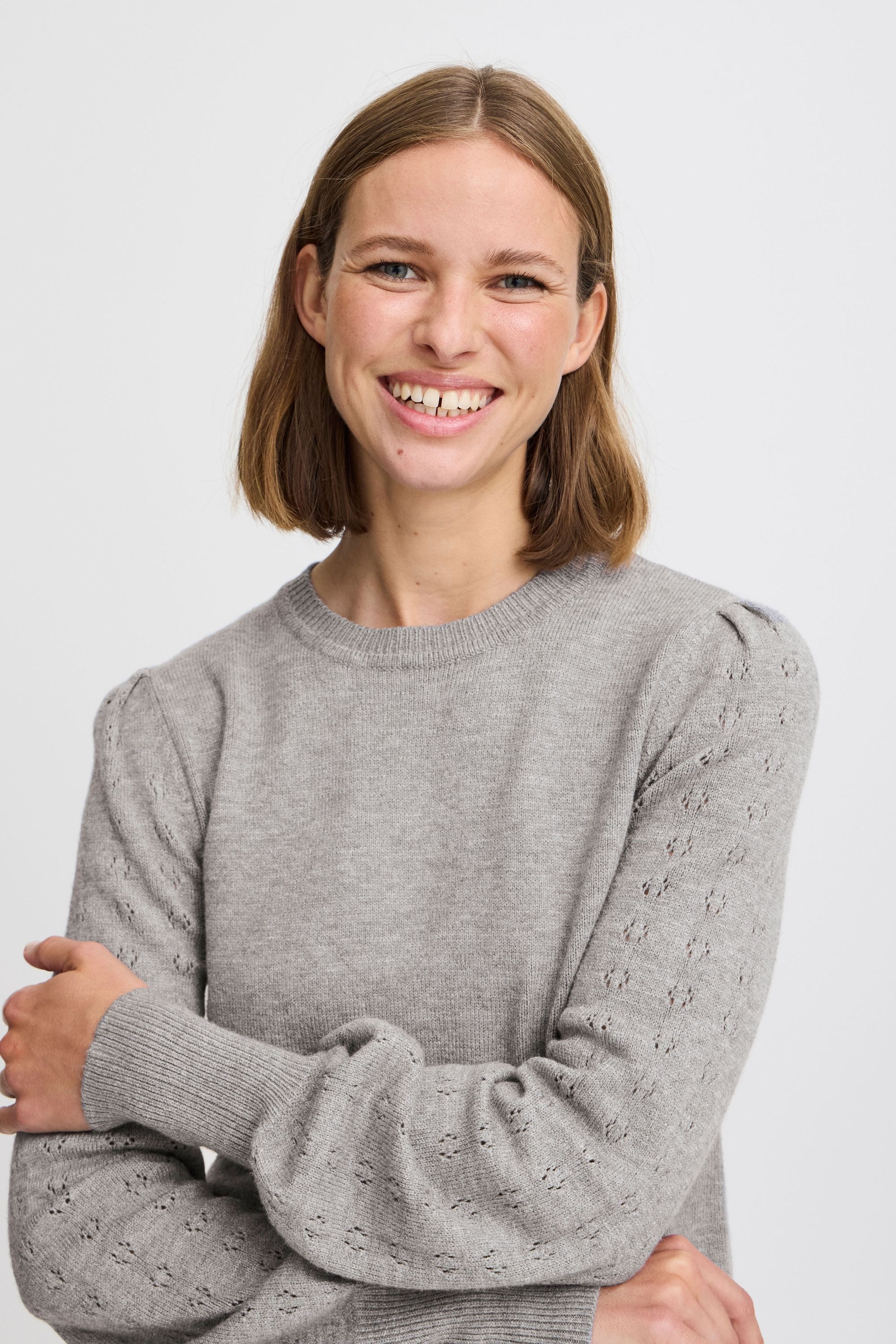 b.young Rollkragenpullover »Rollkragenpullover BYNONINA POINTELLE JUMPER -«