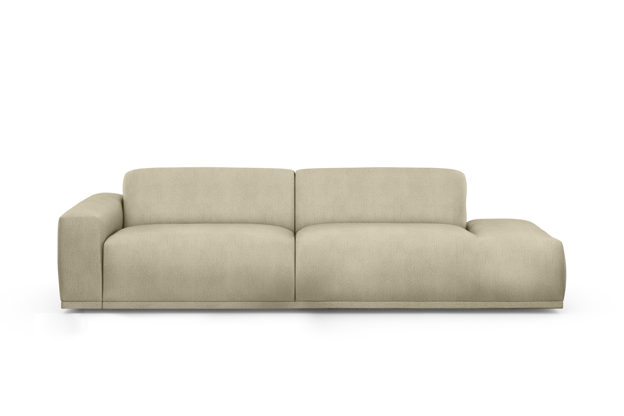 TRENDMANUFAKTUR Big-Sofa »Braga, mit hochwertigem Kaltschaum, Megasofa, in Cord erhältlich«, modernes Big-Sofa, Couch mit hohem Sitzkomfort, 277/72/107 cm (B/H/T)