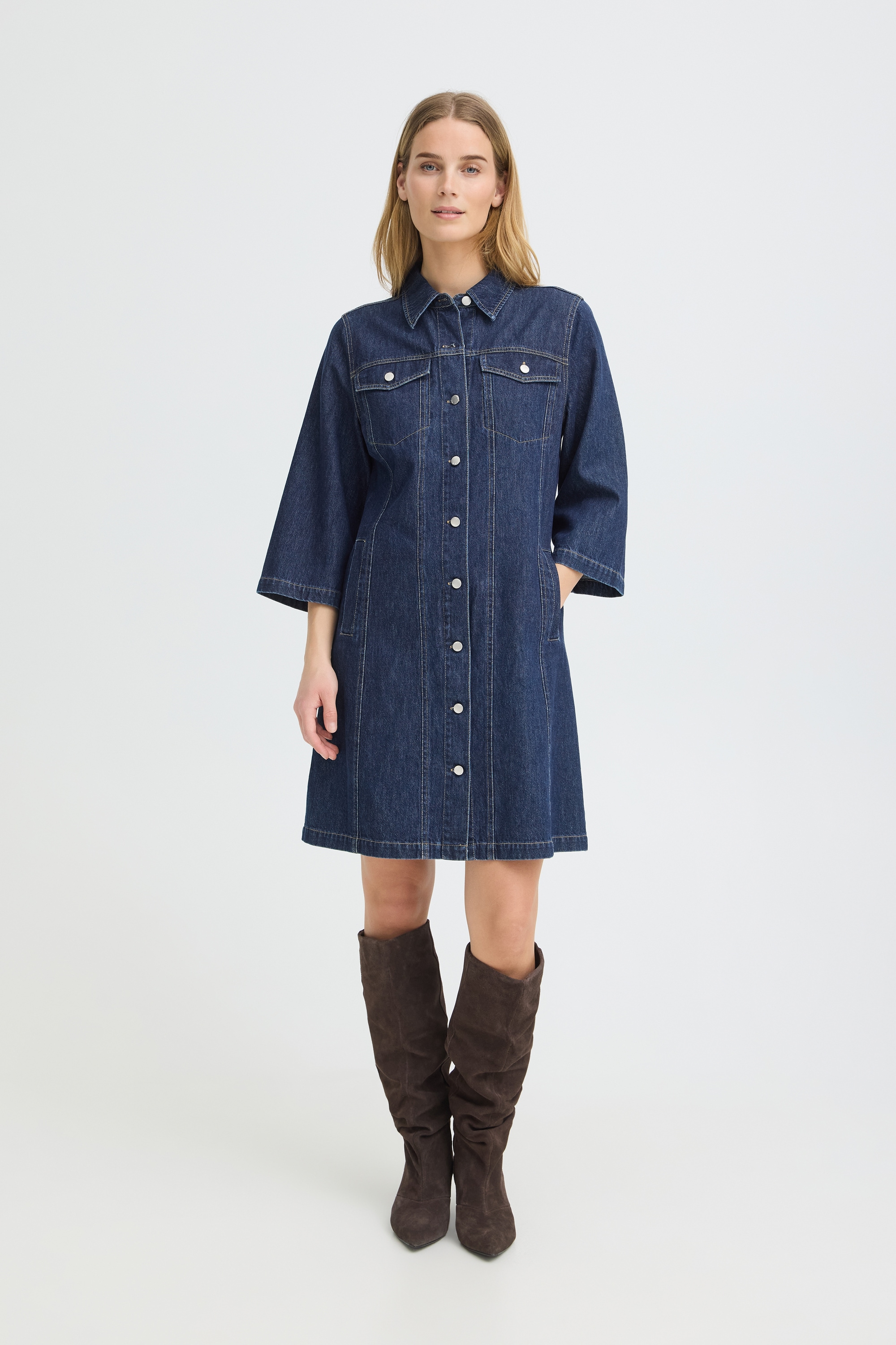 Pulz Jeans Jeanskleid »Damen Denimkleid PZDARLENE«