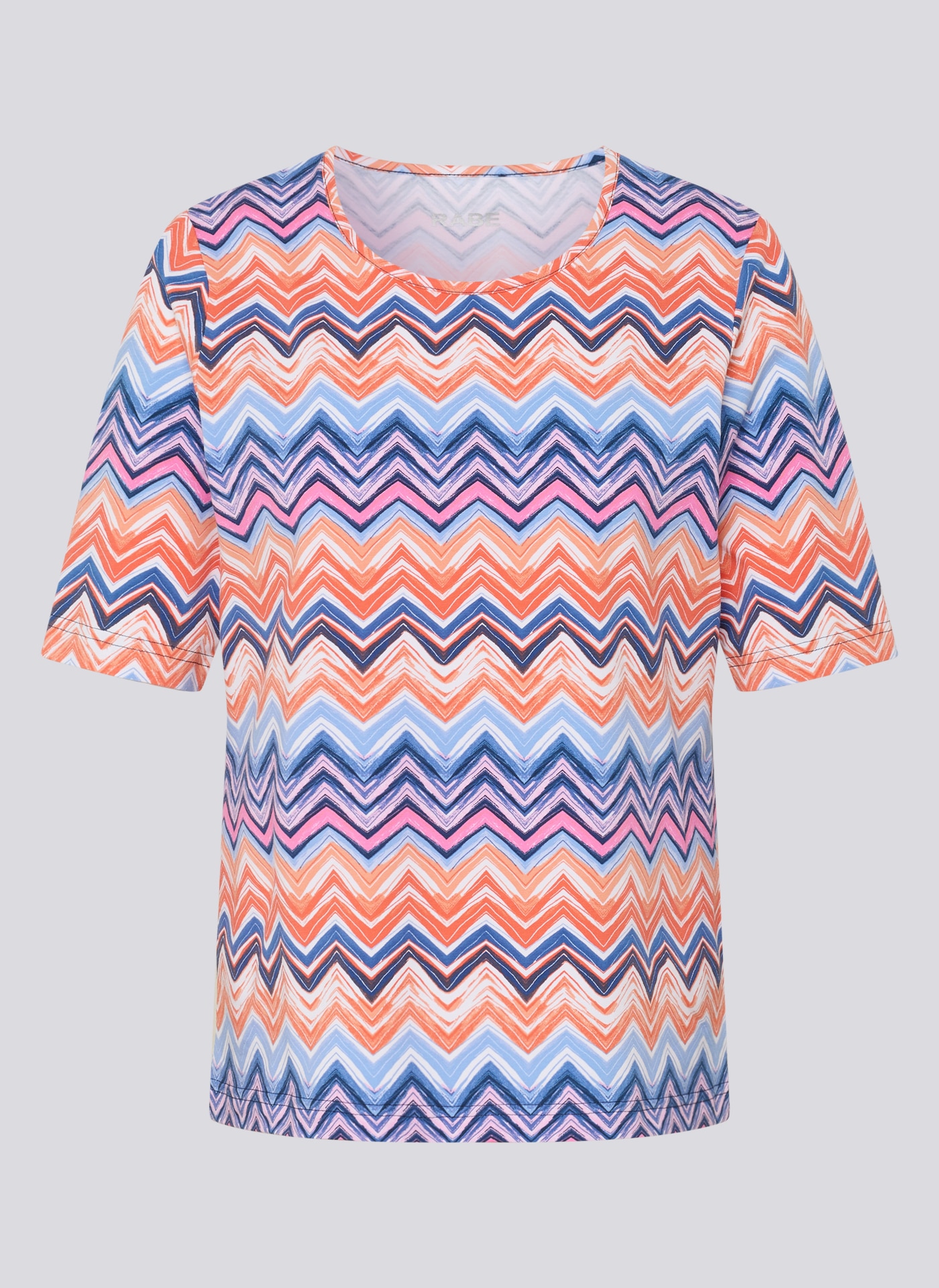 Rabe T-Shirt, mit All-Over Print