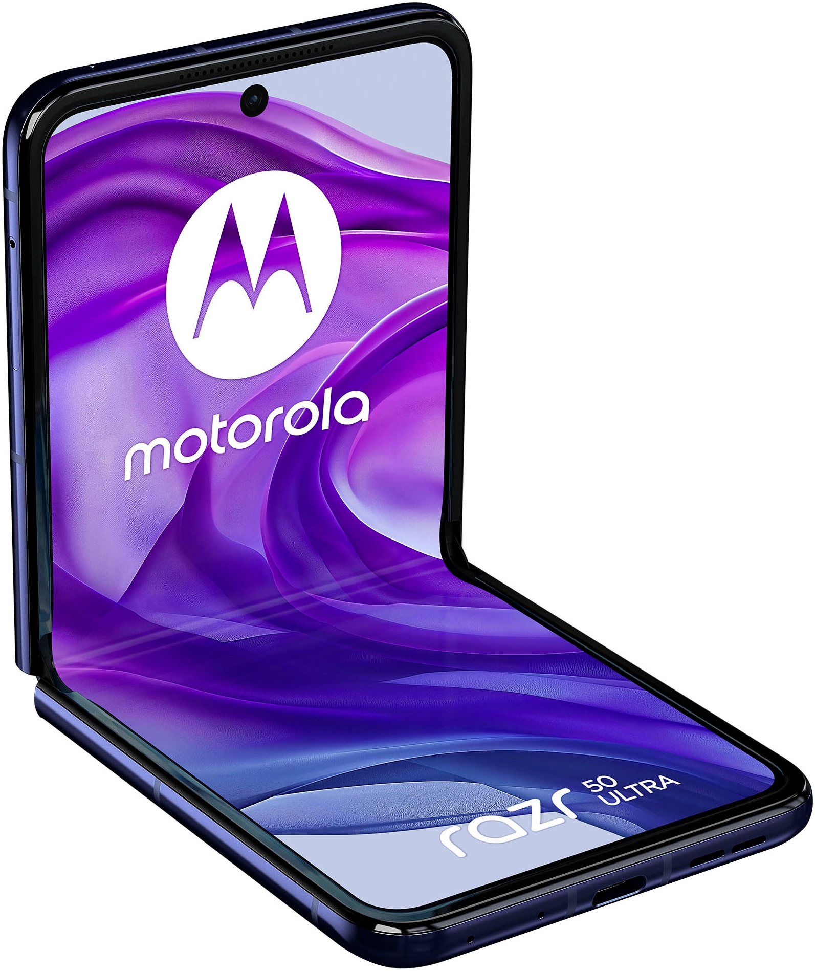 Motorola Smartphone »razr50 ultra«, Midnight Blue