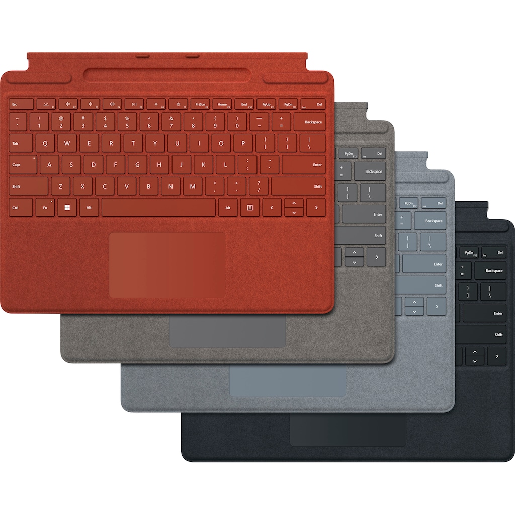 Microsoft Tastatur »8XA-00005«, (Funktionstasten), Pro Signature Cover