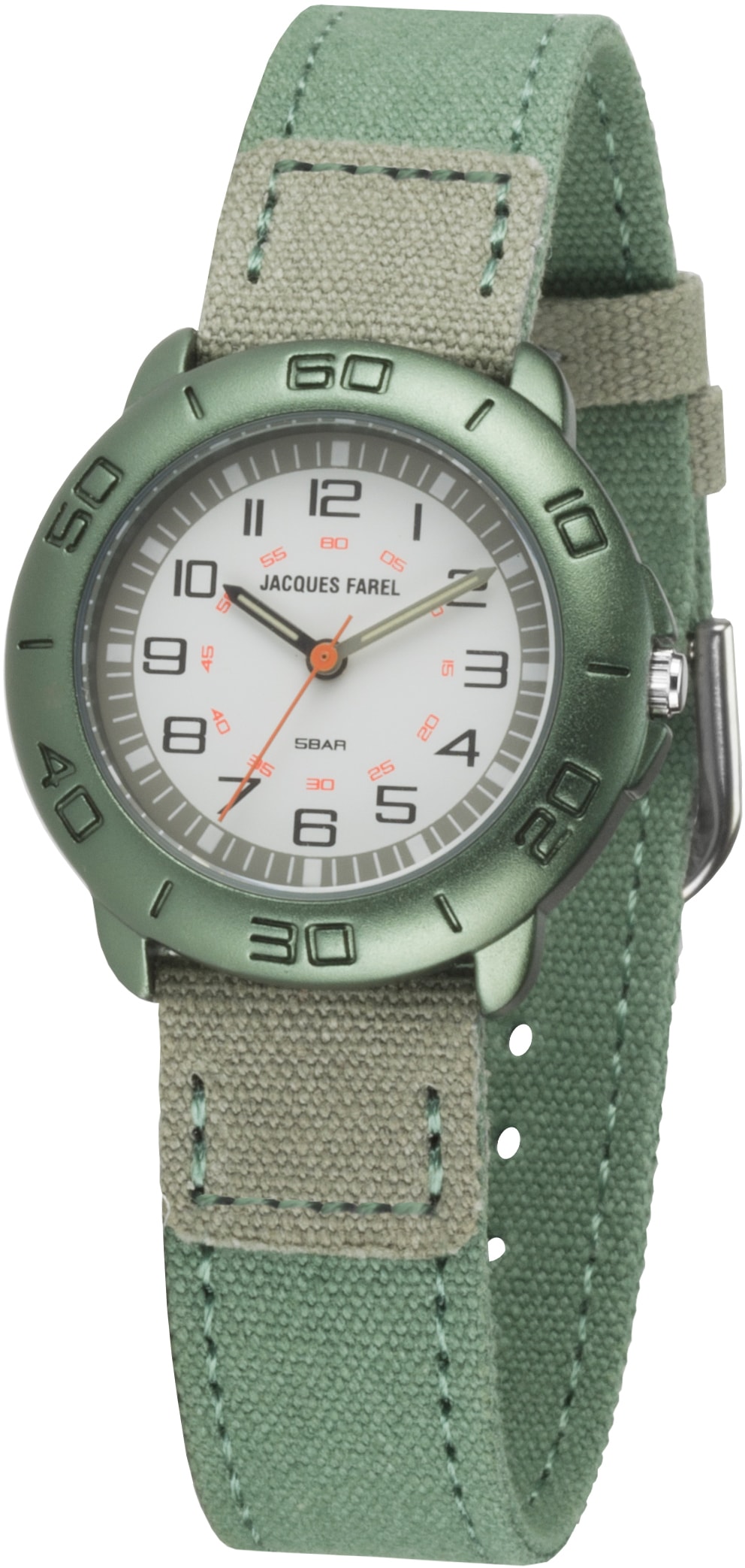 Jacques Farel Quarzuhr »ORGS 477«, Armbanduhr, Kinderuhr, ideal auch als Geschenk