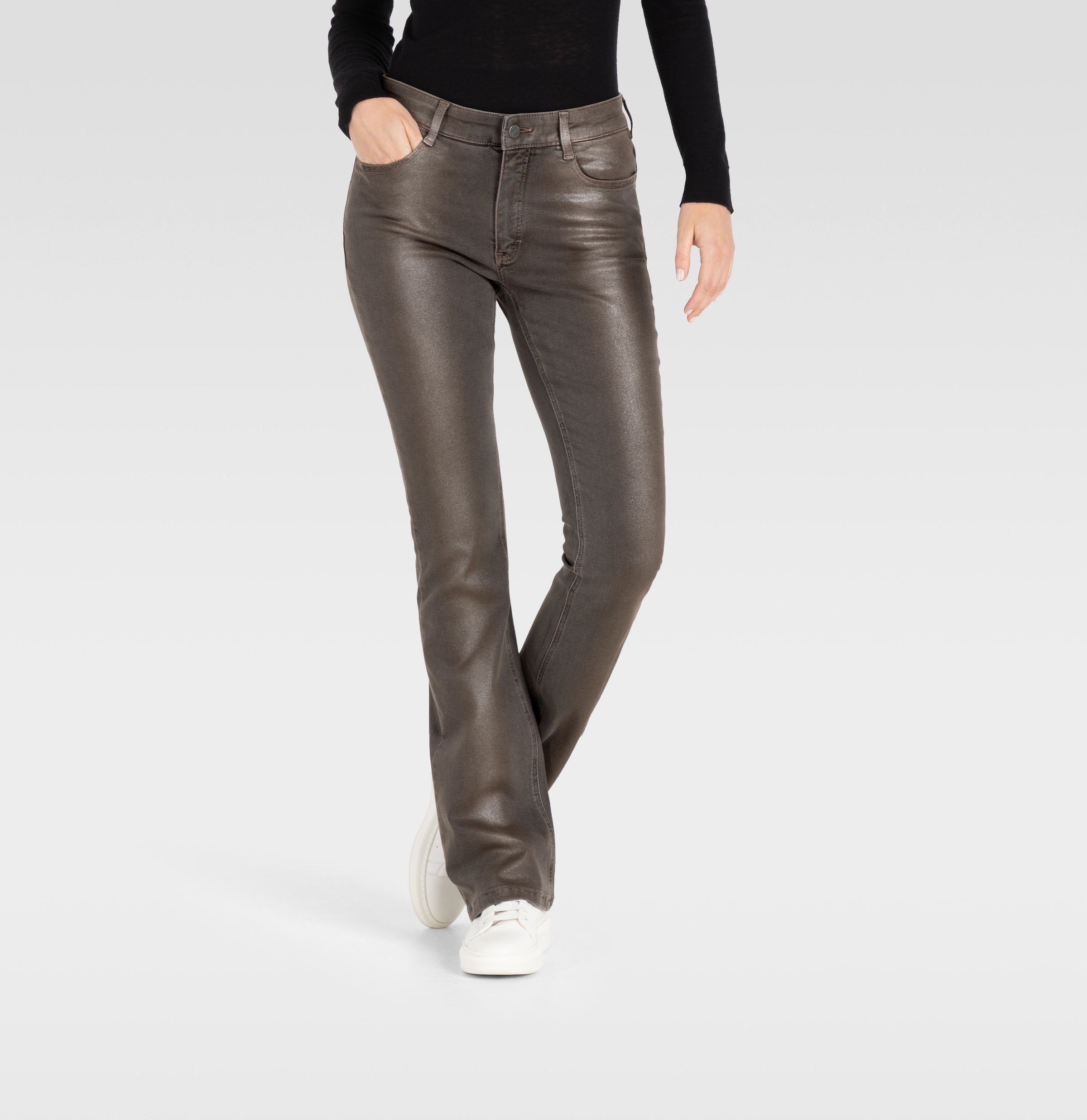 MAC Bootcut-Jeans »Dream-Boot«, Gerade geschnitten mit leicht ausgestelltem Bein