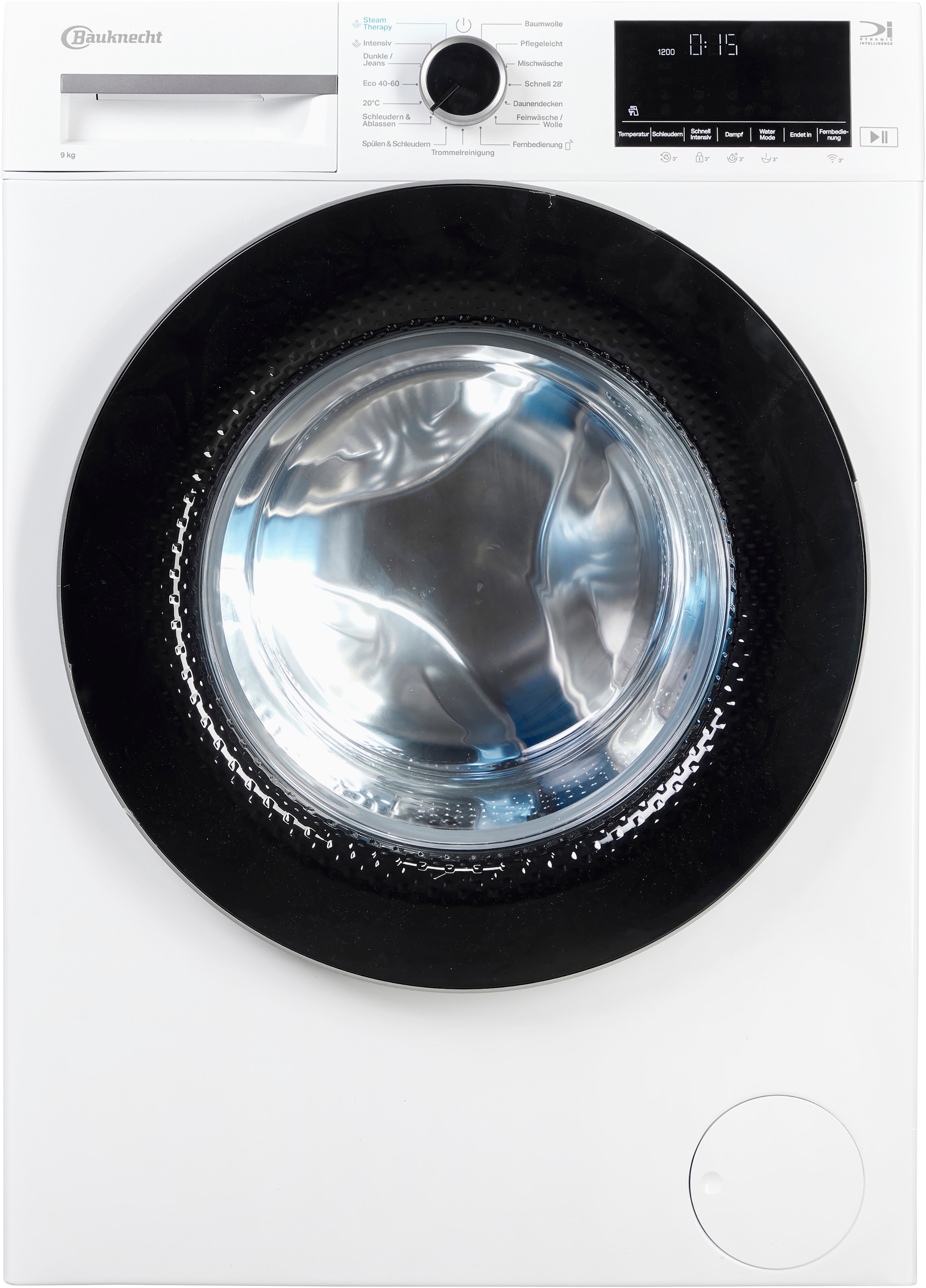 BAUKNECHT Waschmaschine »B WM 9A9 BS« 9 kg 1400 U/min Adaptive Wash – Intelligente Anpassung für perfekte Waschergebnisse