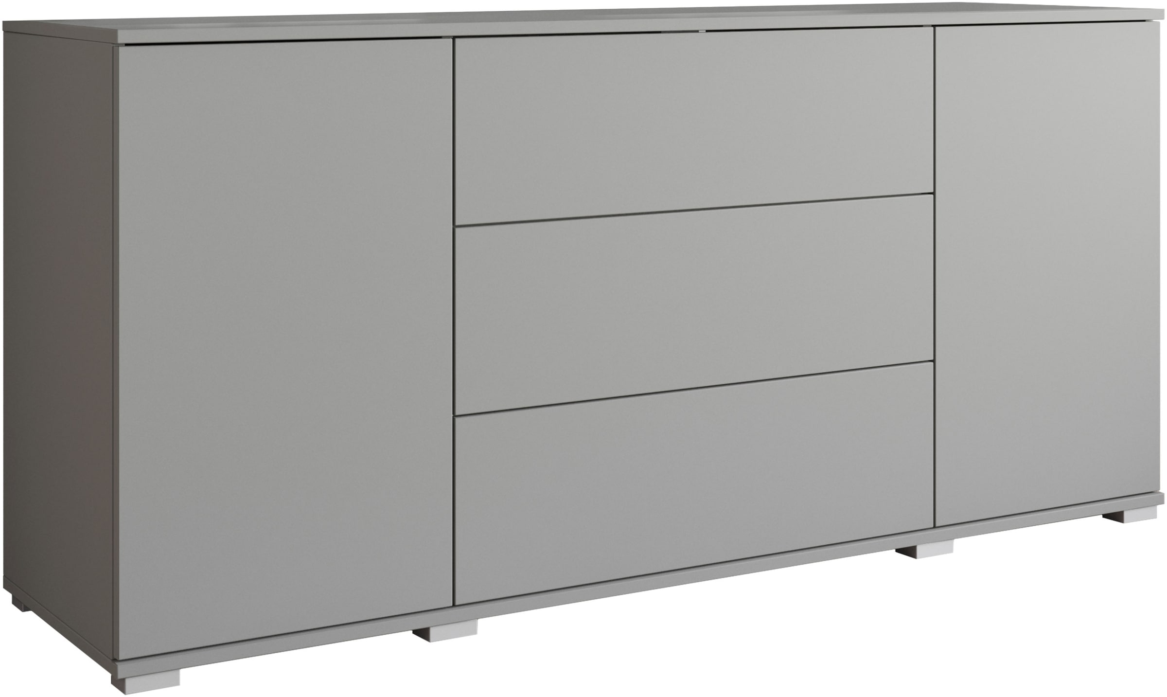 INOSIGN Sideboard »Kenia, Kommode für das Schlafzimmer/Wohnzimmer«, (1 St.), Modernes Sideboard mit 3 Schubladen und 4 Fächern, Breite 150 cm