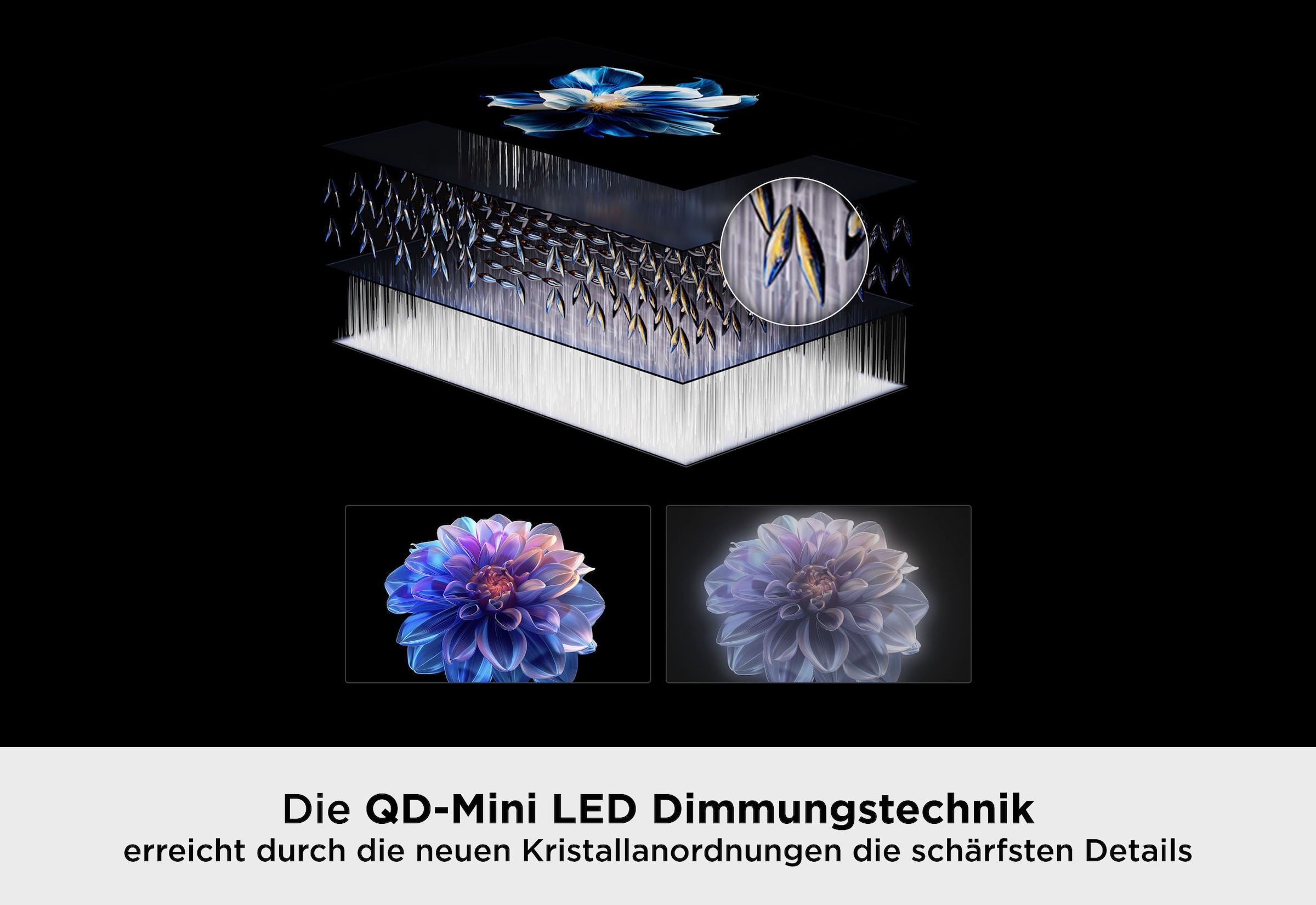 TCL Mini-LED-Fernseher »98T8D« 248 cm/98 ″ Smart-TV QD-Mini LED, AiPQ Pro Prozessor, 144Hz, Dolby Atmos, Apple AirPlay 2