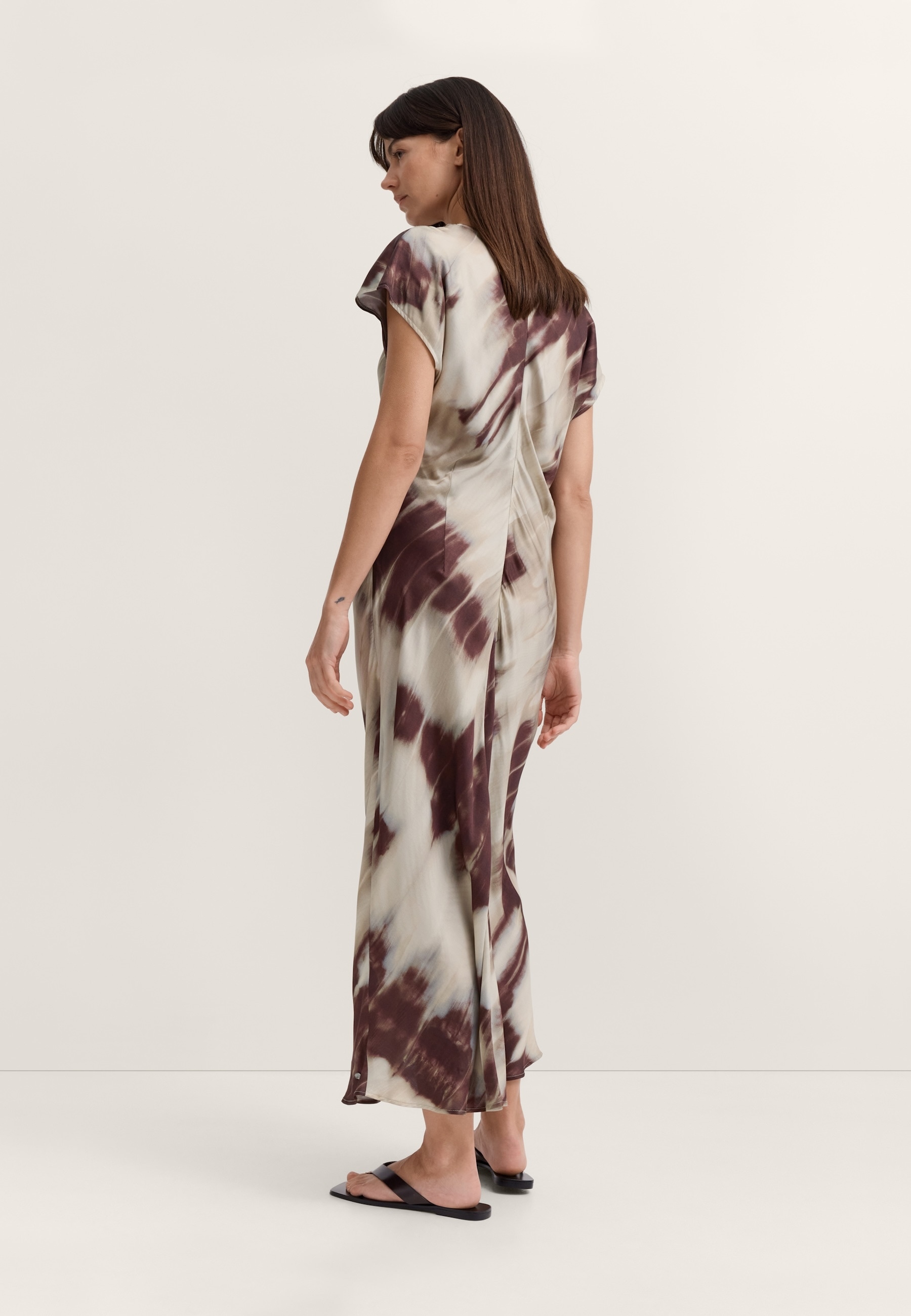 bugatti Sommerkleid Modern Fit aus bedruckter Viskose