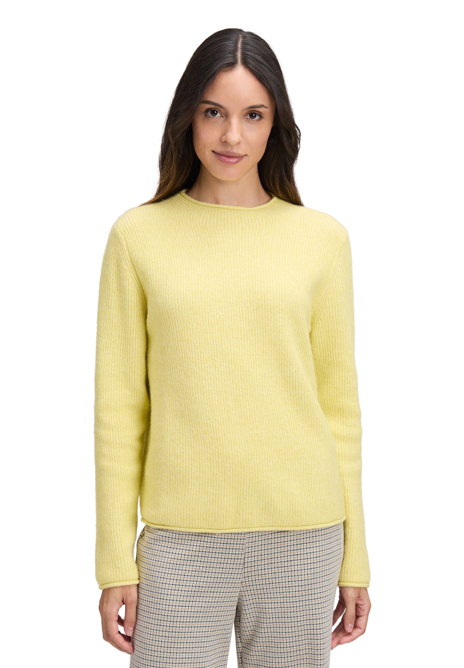 Cartoon Strickpullover »Strickpullover mit Stehkragen«