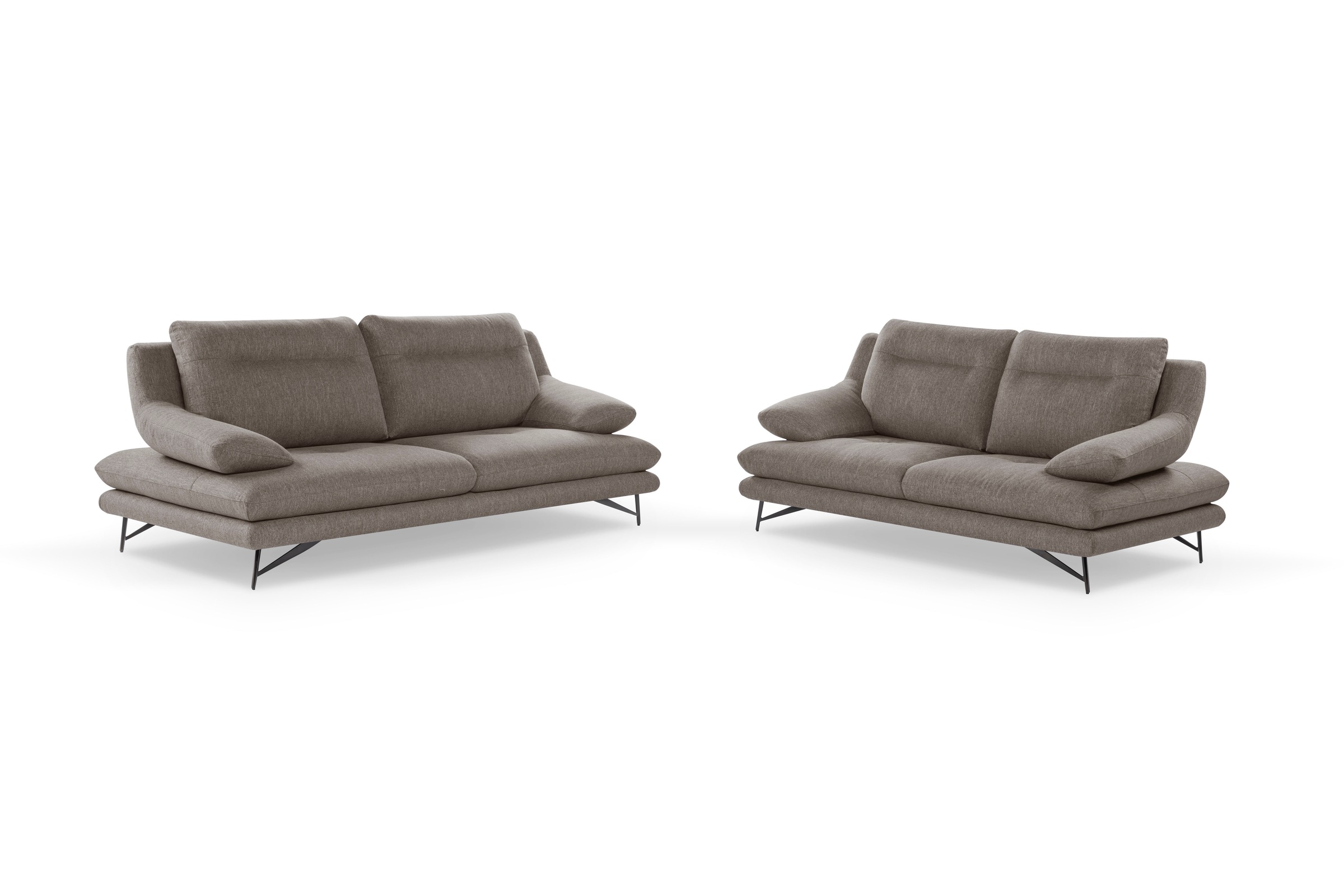 CALIA ITALIA 2-Sitzer »Cezanne, italienisches Designsofa mit erstklassigem Sitzkomfort«, wahlweise mit Sitztiefenverstellung