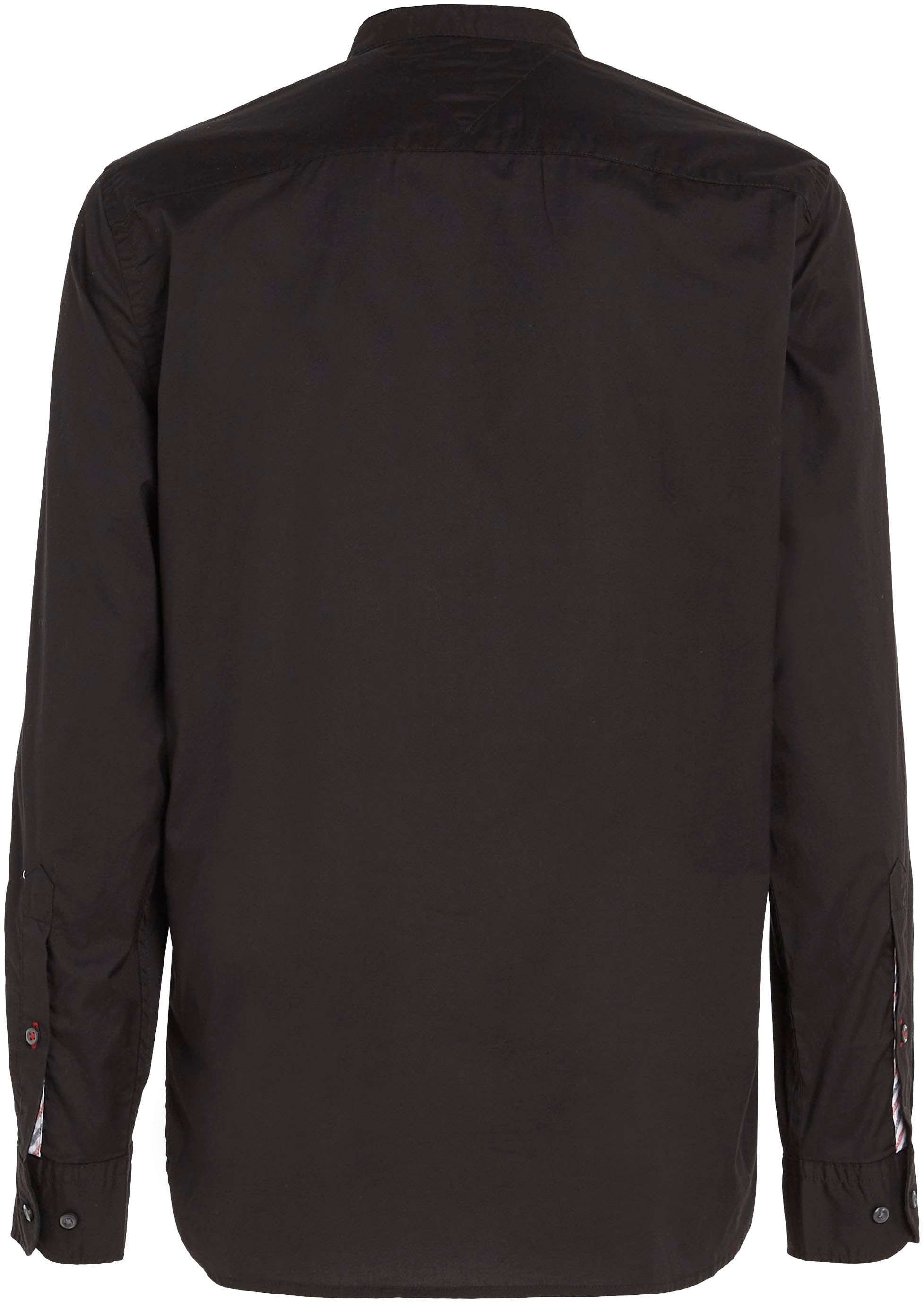 Tommy Hilfiger Langarmhemd »NATURAL SOFT SOLID MAO RF SHIRT«, mit modischem Mao Hemdkragen