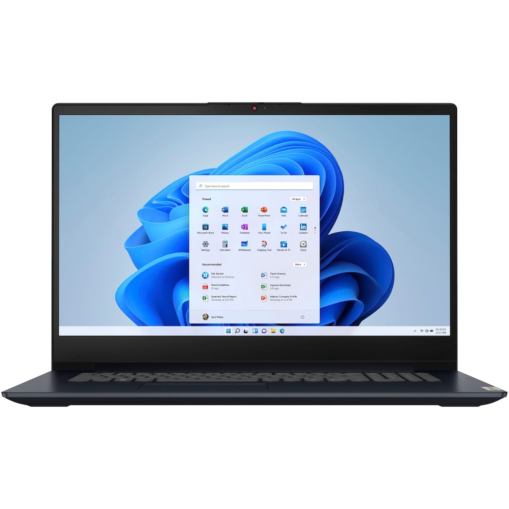 Lenovo Notebook »IdeaPad 3 17IAU7«, 43,94 cm, / 17,3 Zoll, Intel, Core i3, UHD Graphics, 512 GB SSD