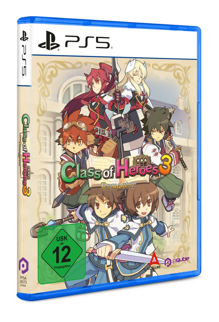 PQube Spielesoftware »Class of Heroes 3 Remaster«, PlayStation 5