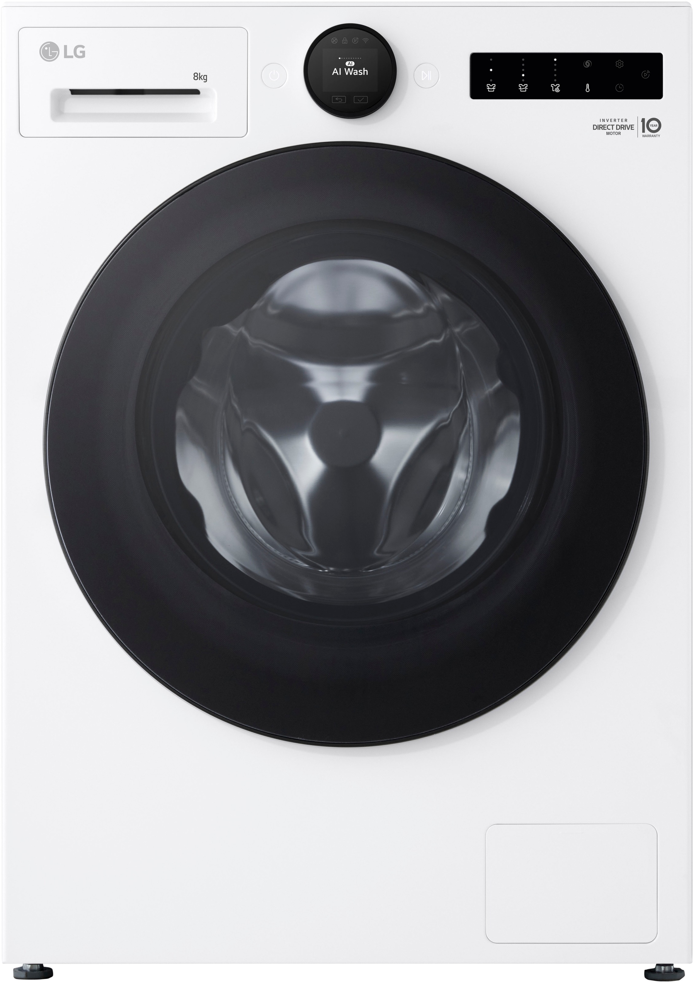 LG Waschmaschine »F4WX808YC«, 8 kg, 1400 U/min