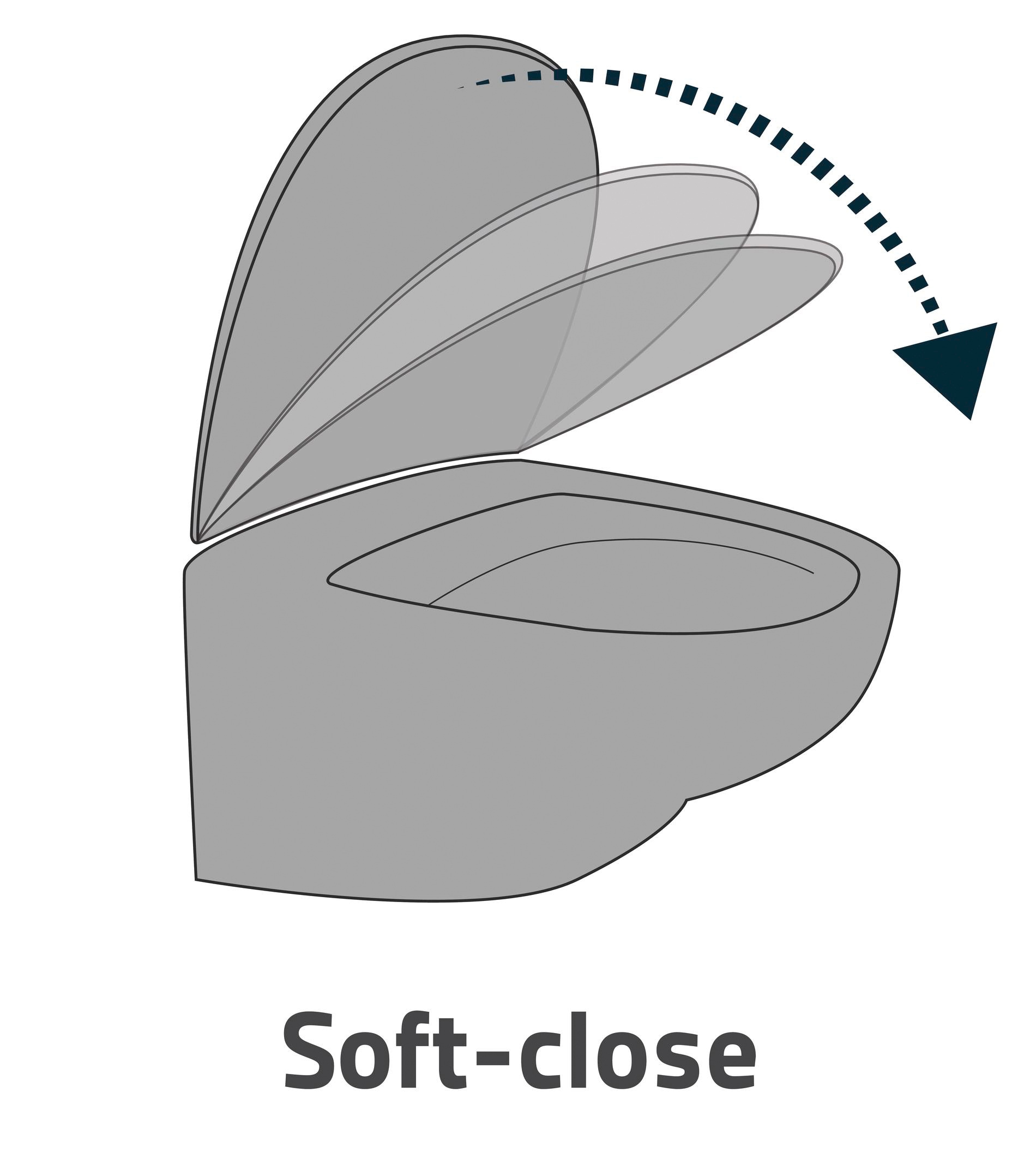 Ridder WC-Sitz »Top«, mit Softclose