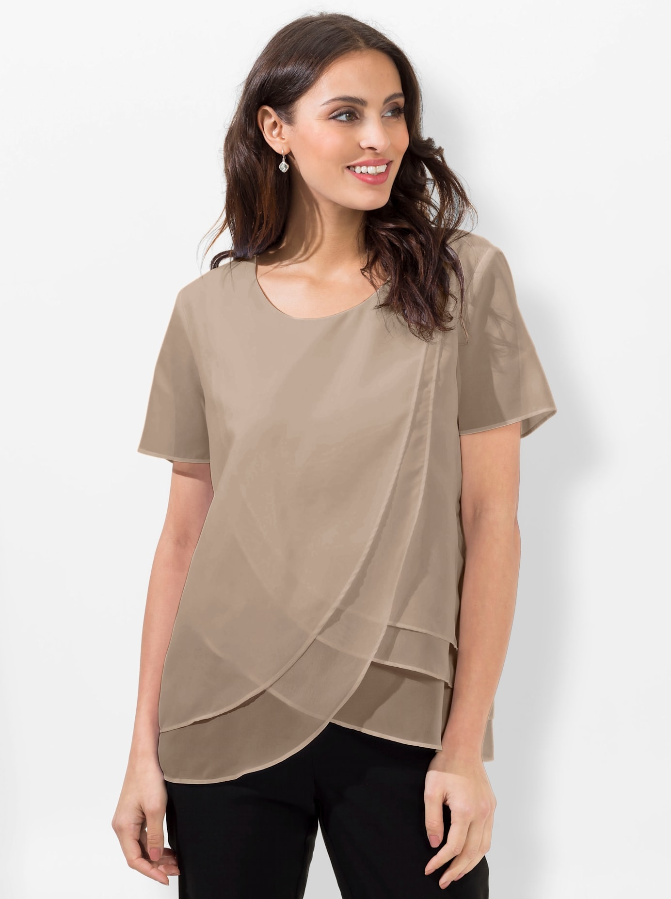 Lady Georgettebluse