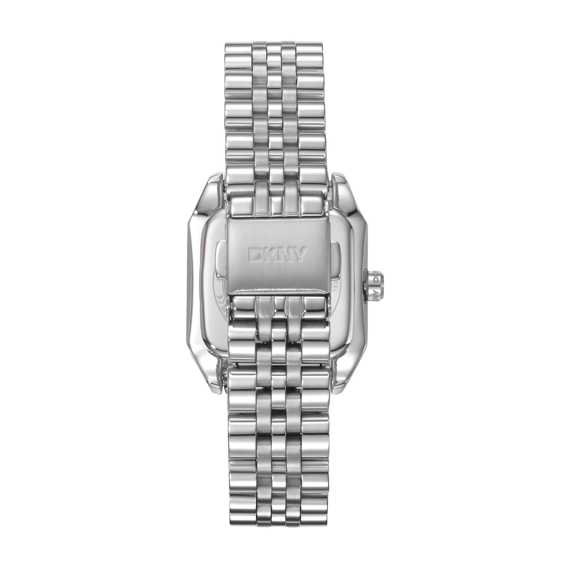 DKNY Quarzuhr »Signature Watch« Armbanduhr, Damenuhr, Edelstahlarmband, analog
