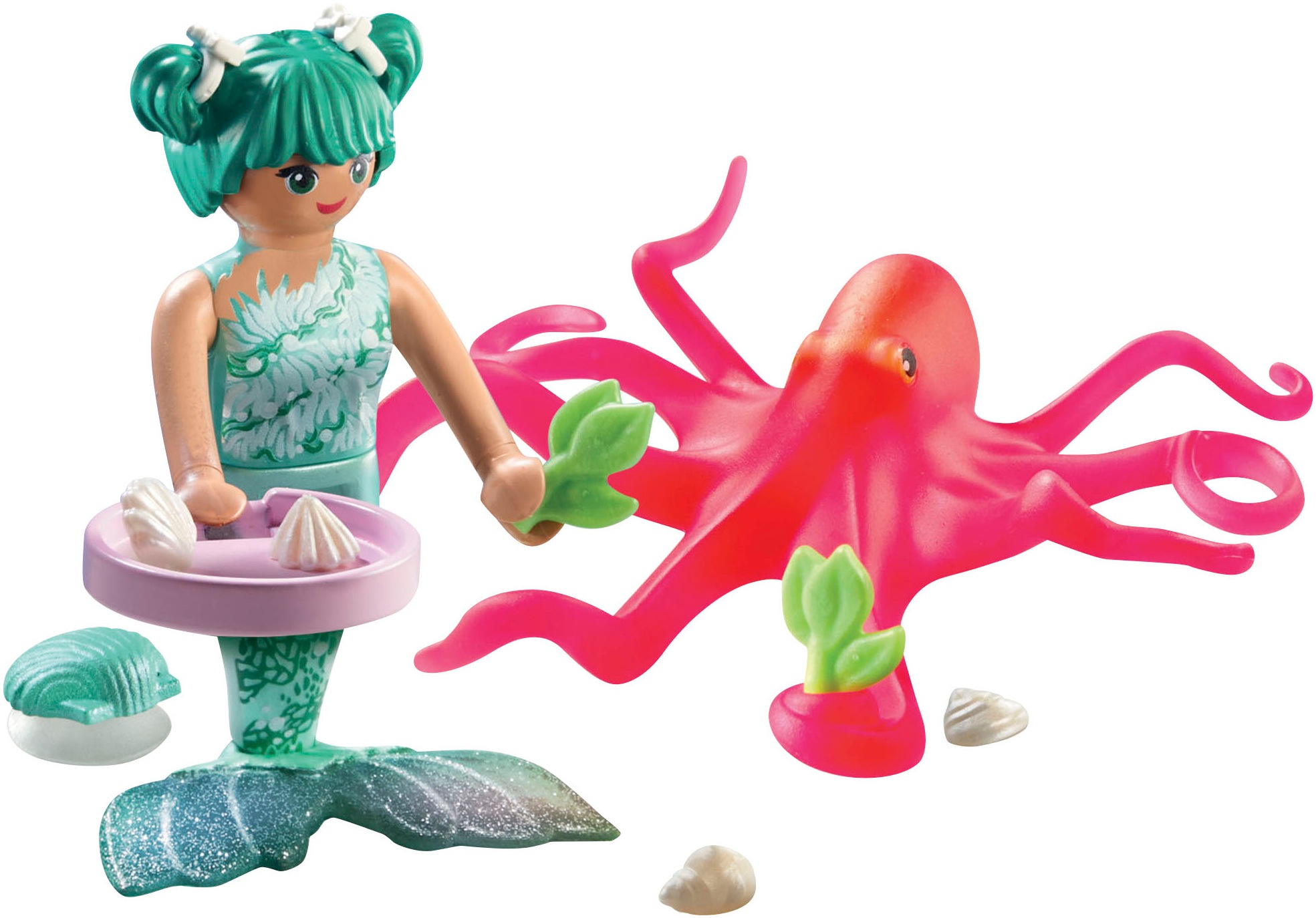 Playmobil® Konstruktions-Spielset »Meerjungfrau mit Farbwechselkrake (71503), Princess Magic«, (13 St.), Made in Europe