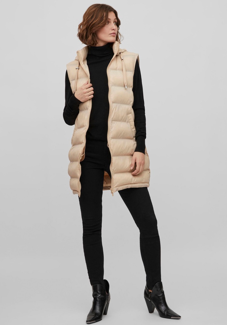 Steppweste »VITRISH NEW PADDED S/L VEST - NOOS«, mit Kapuze
